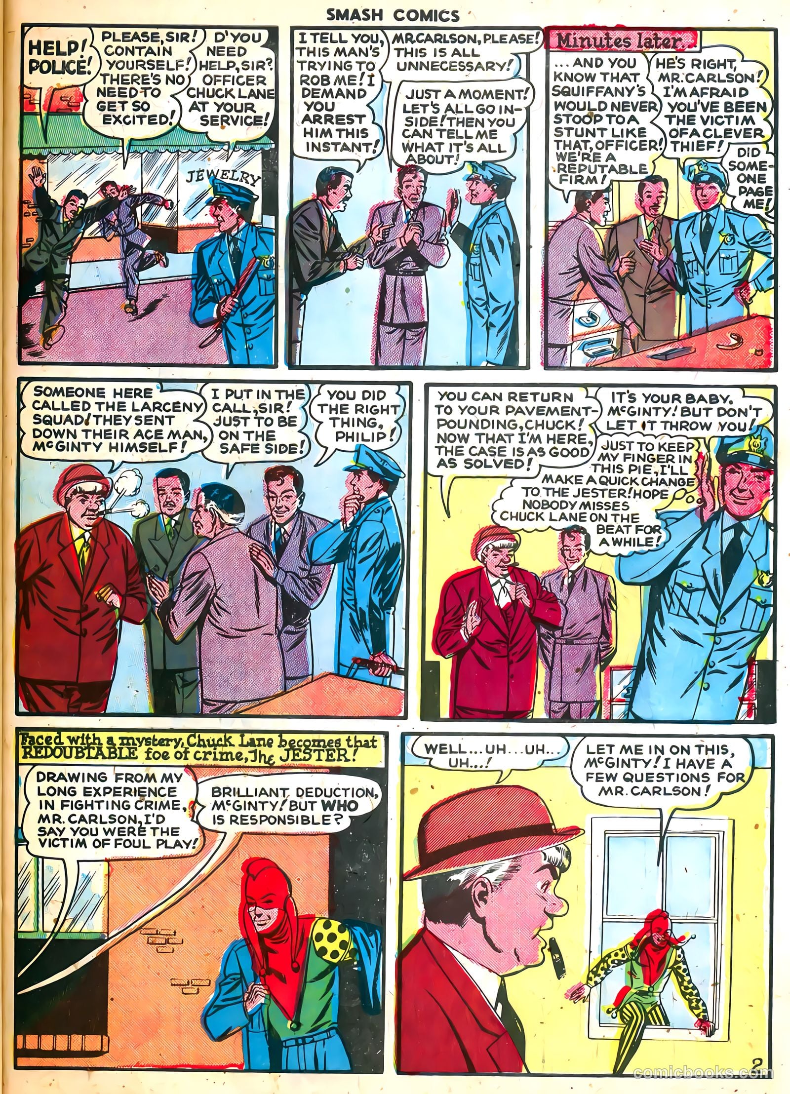 Smash Comics #81 (1949) — page 39 of 52