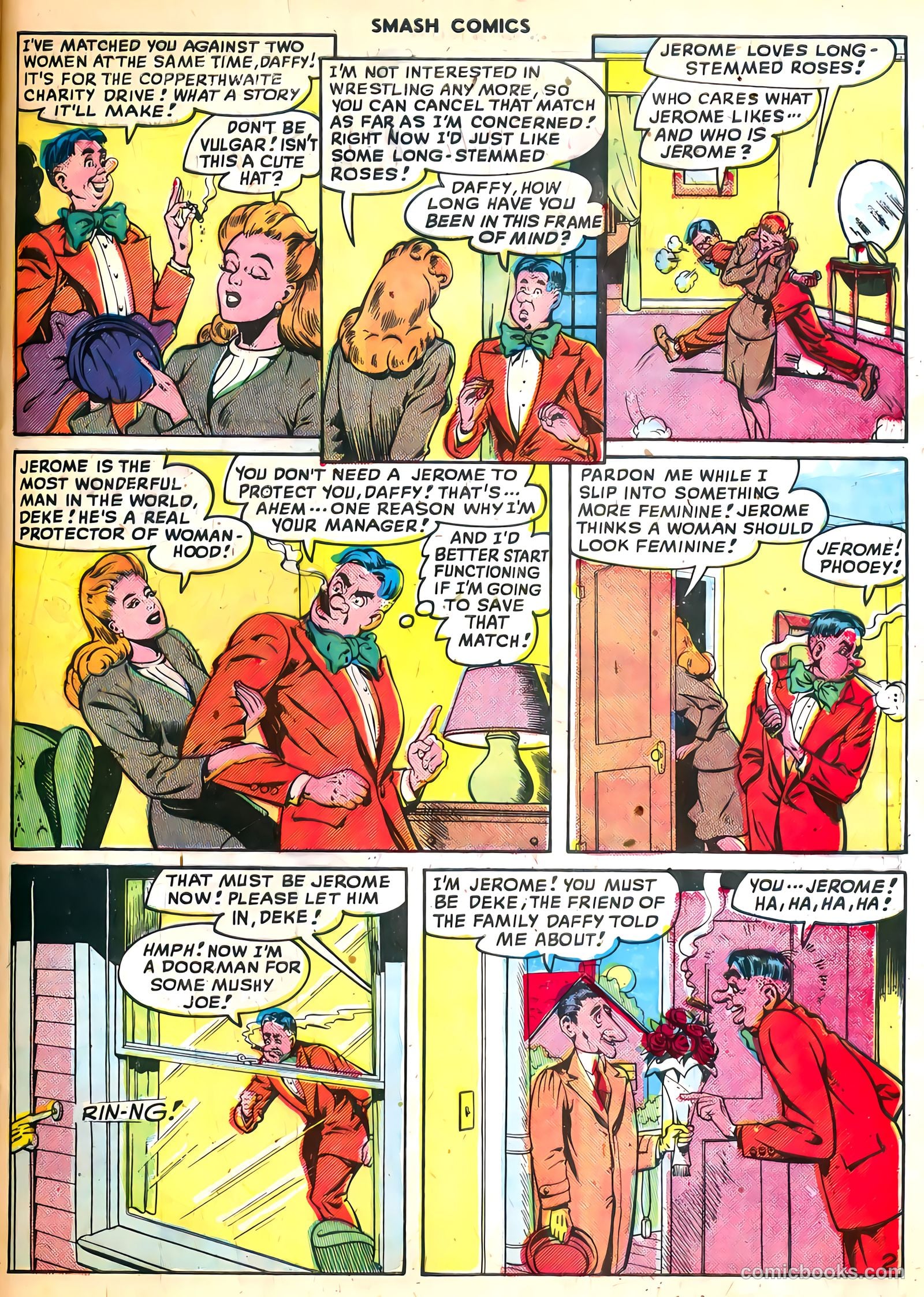 Smash Comics #81 (1949) — page 45 of 52