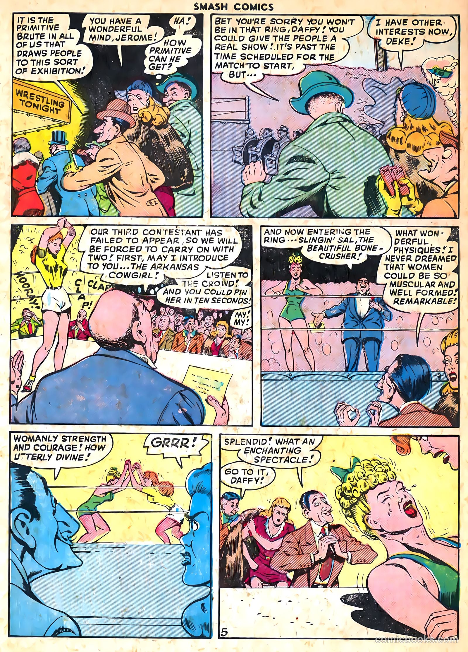 Smash Comics #81 (1949) — page 48 of 52