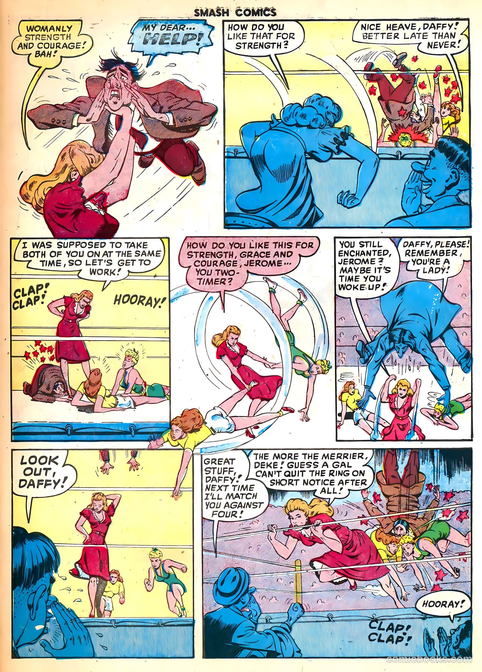 Smash Comics #81 (1949) — page 49 of 52
