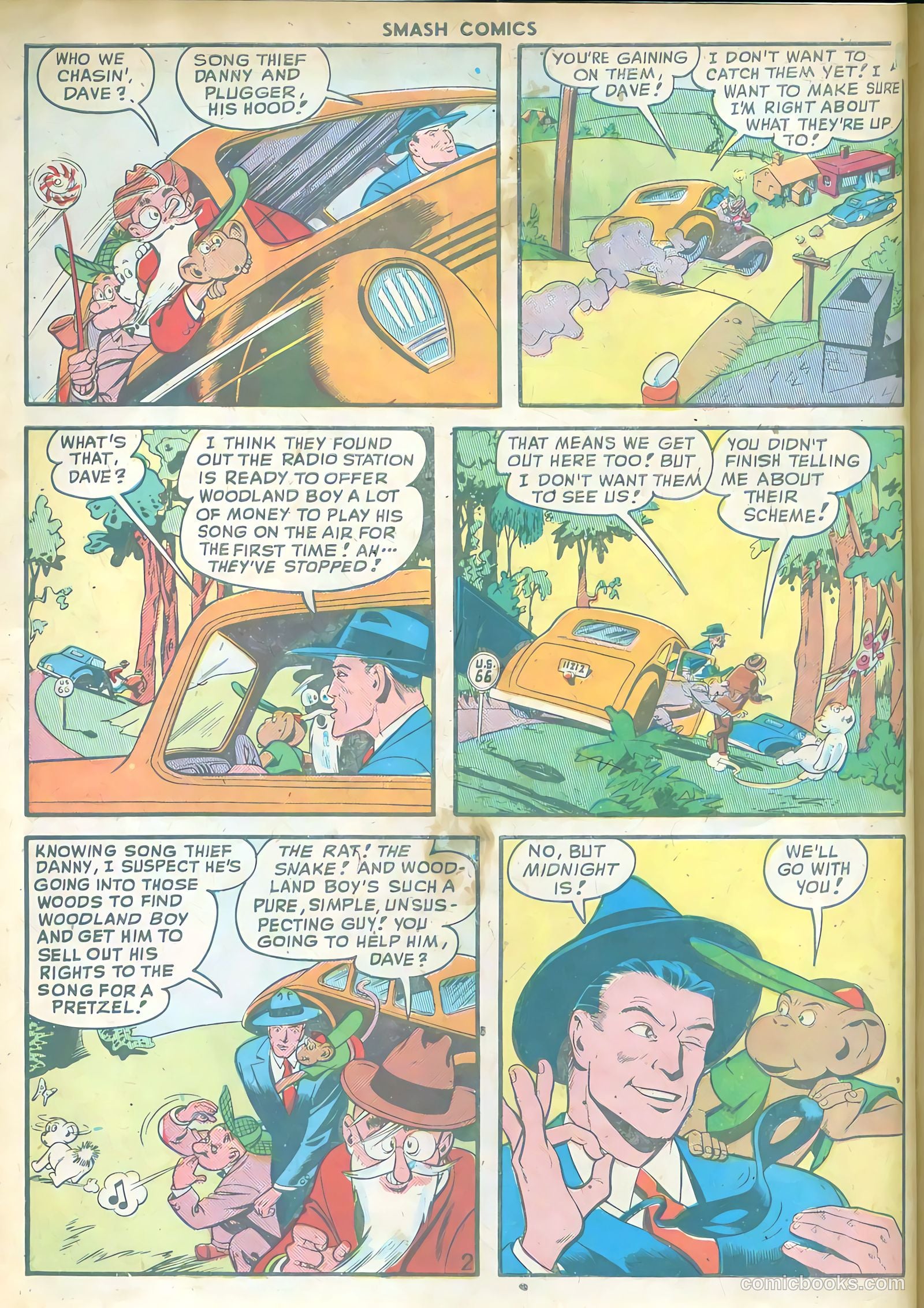 Smash Comics #82 (1949) — page 4 of 36