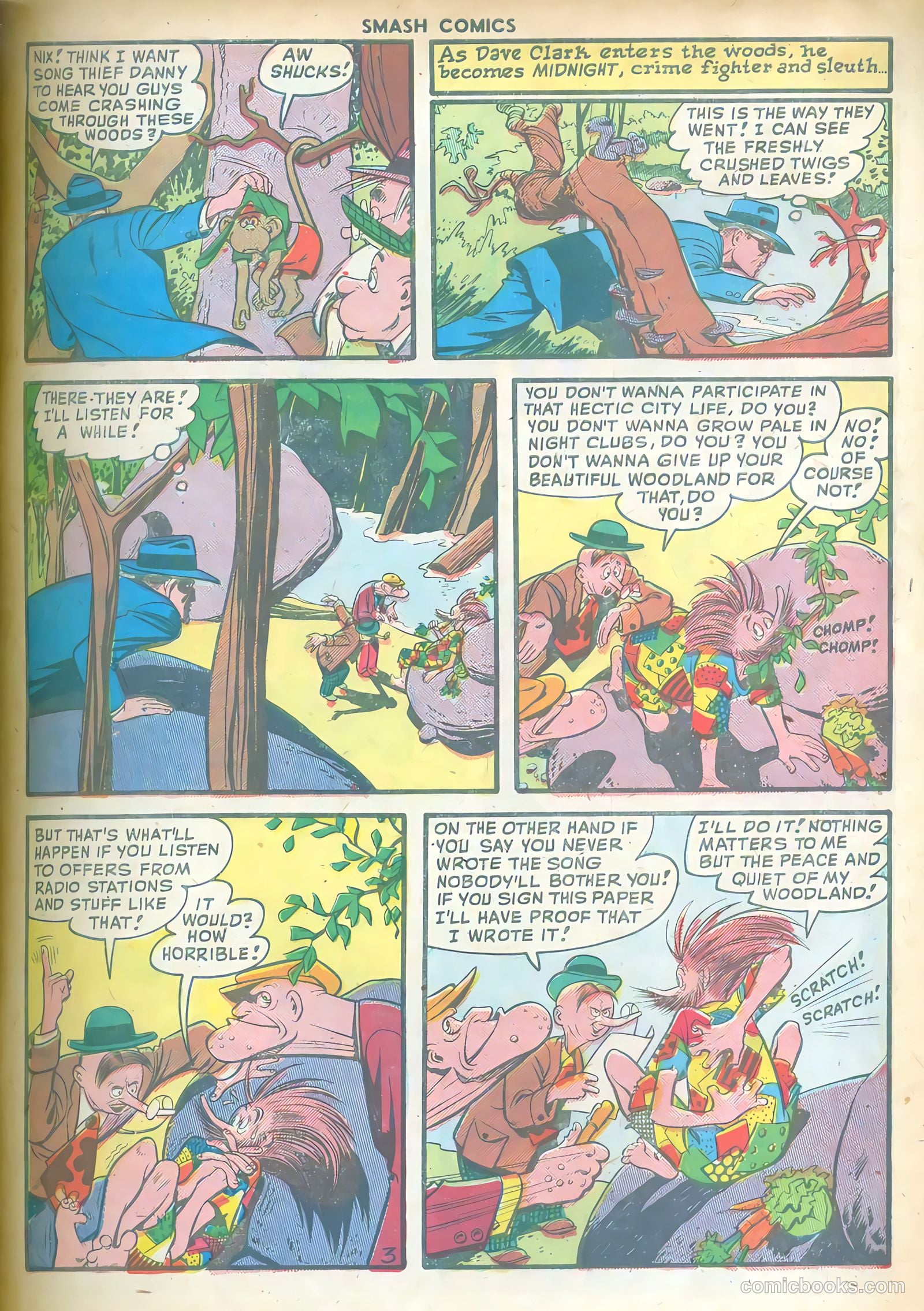 Smash Comics #82 (1949) — page 5 of 36