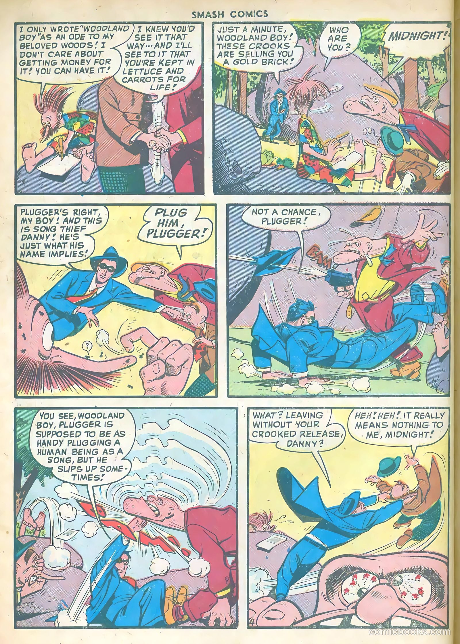 Smash Comics #82 (1949) — page 6 of 36