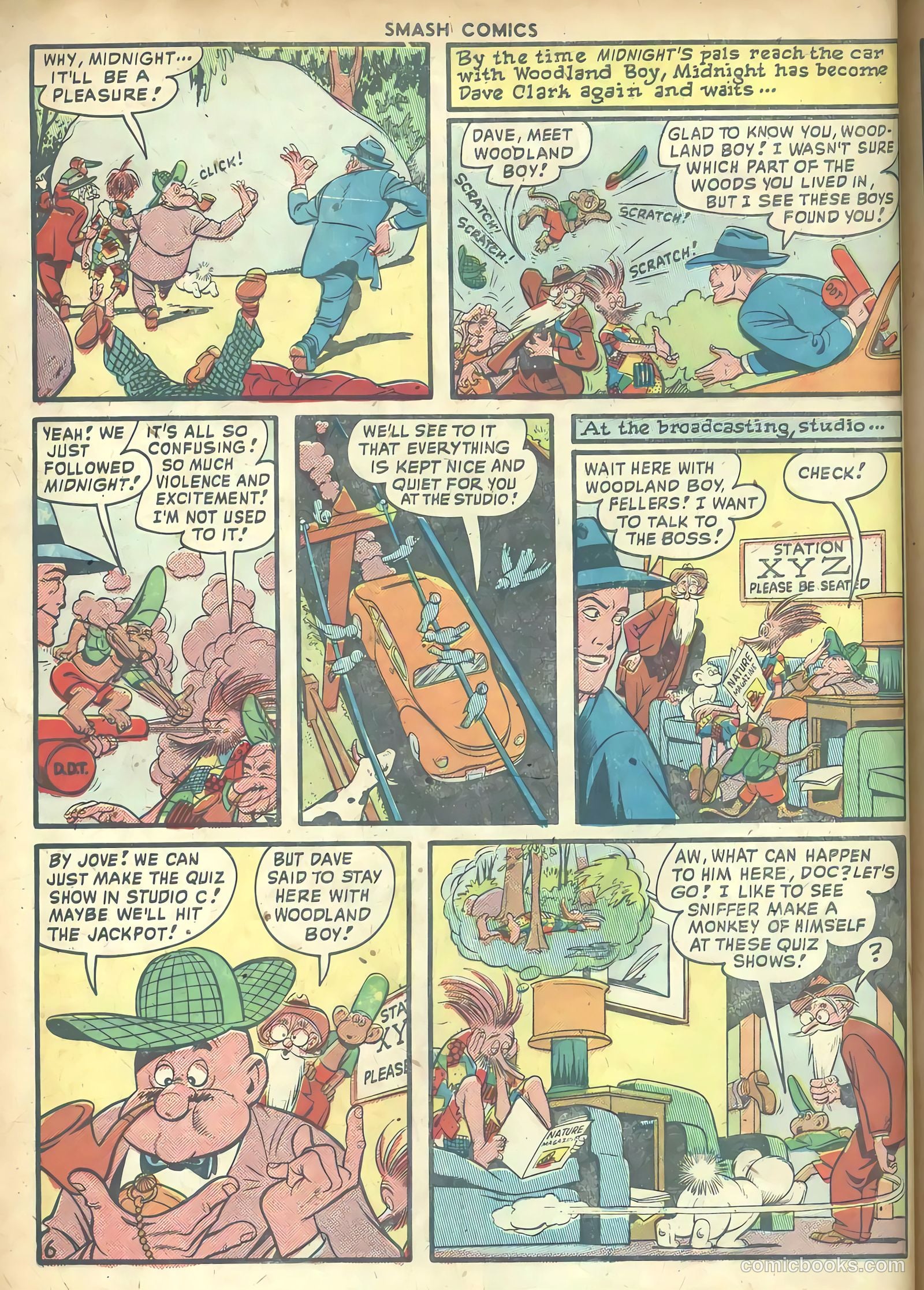 Smash Comics #82 (1949) — page 8 of 36