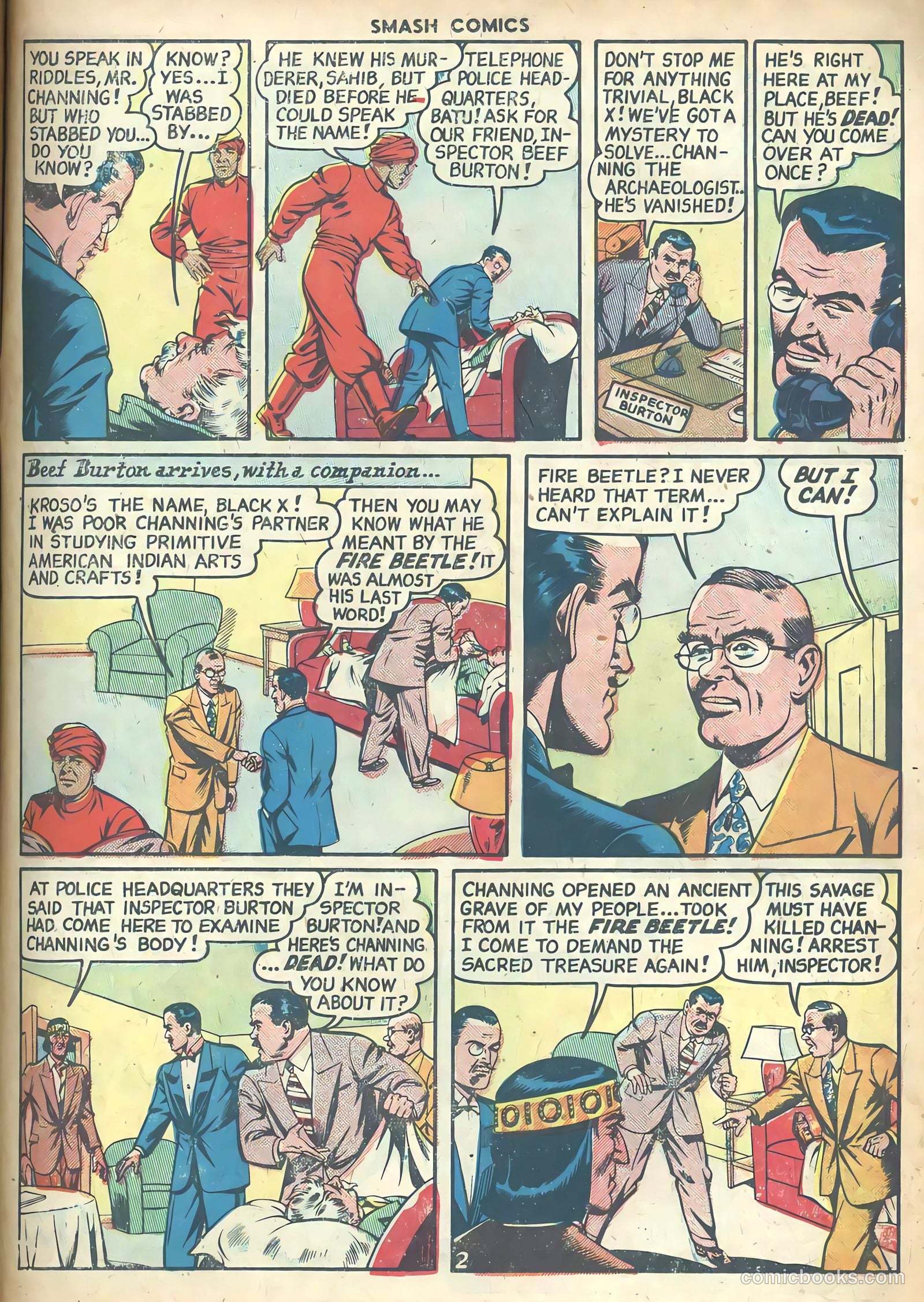 Smash Comics #82 (1949) — page 15 of 36