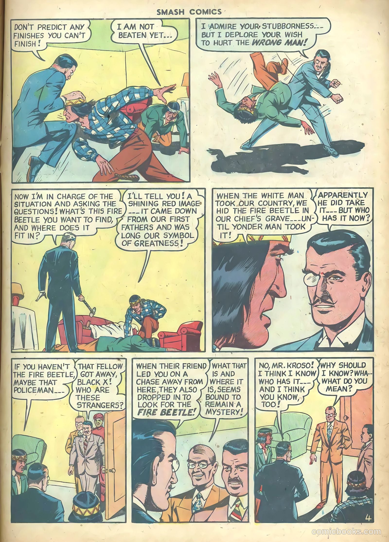 Smash Comics #82 (1949) — page 17 of 36