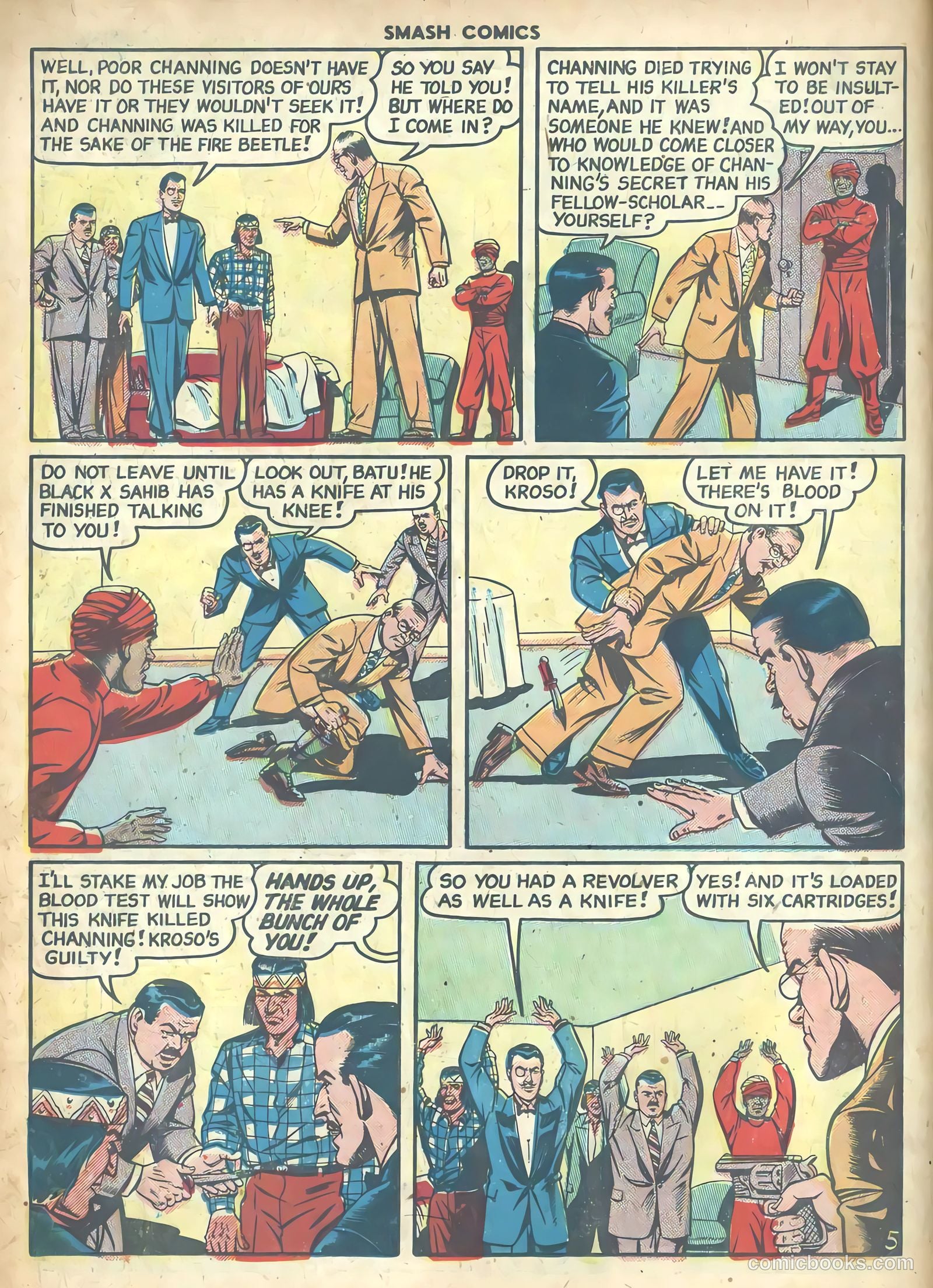 Smash Comics #82 (1949) — page 18 of 36
