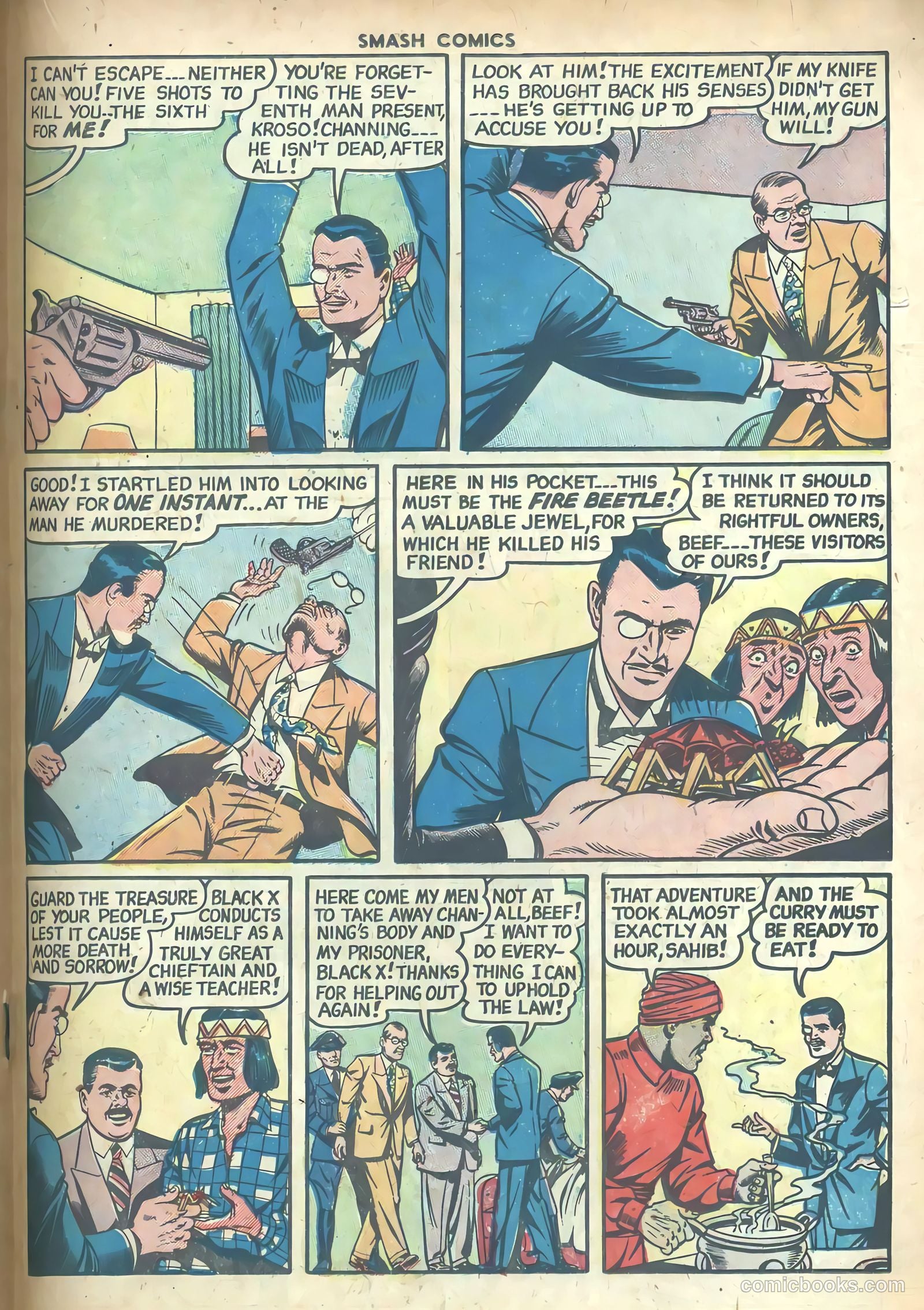 Smash Comics #82 (1949) — page 19 of 36