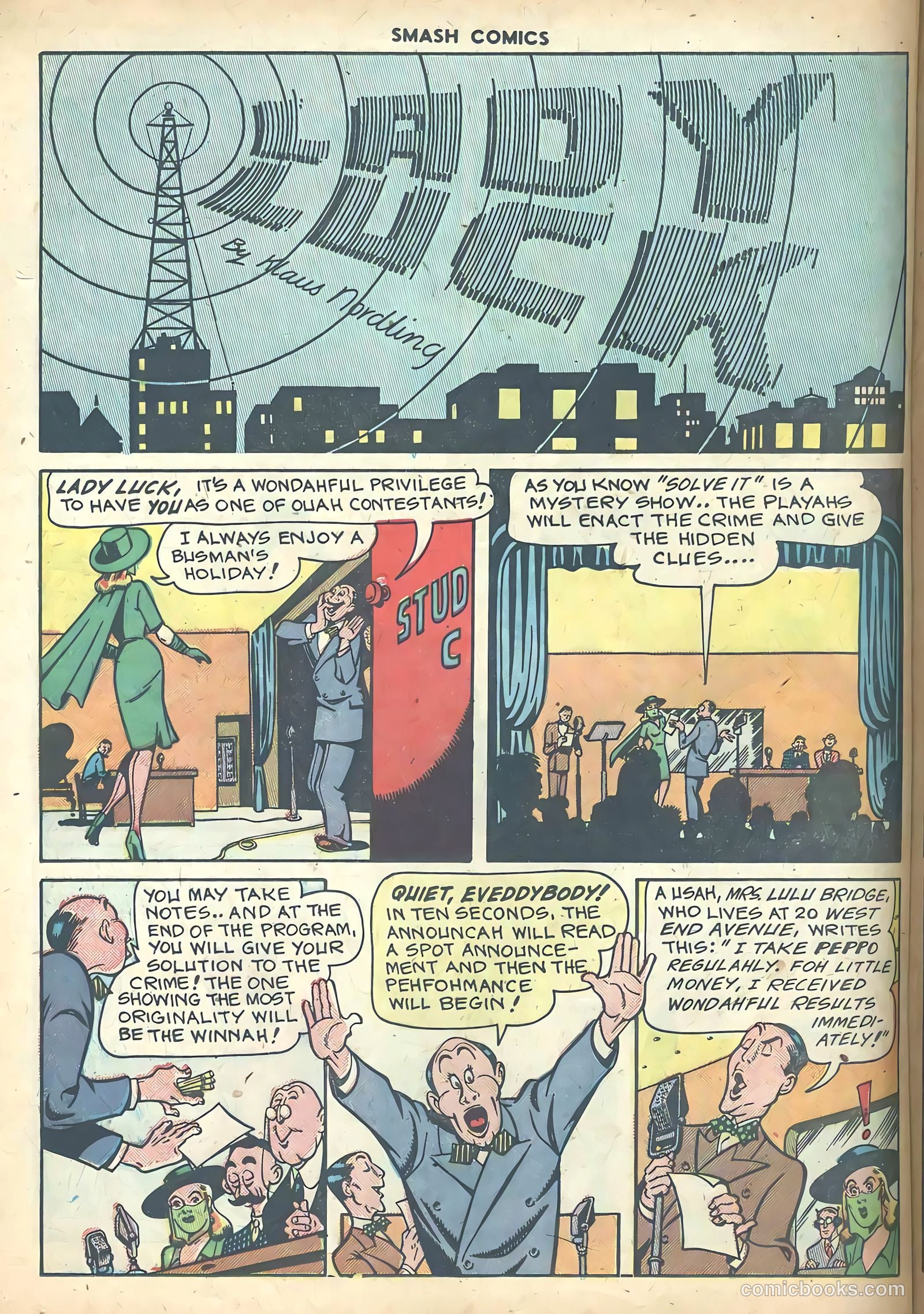 Smash Comics #82 (1949) — page 20 of 36