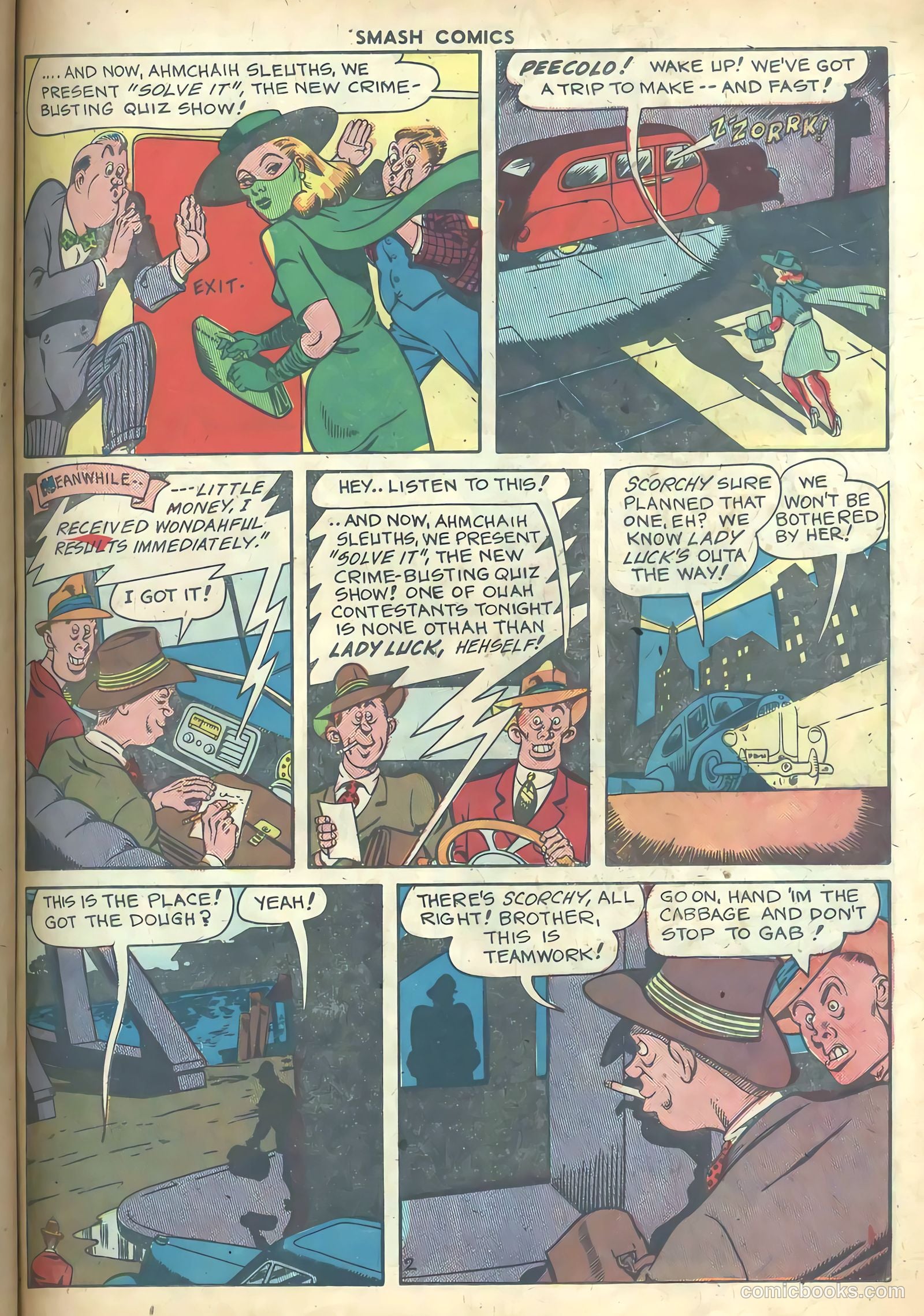 Smash Comics #82 (1949) — page 21 of 36