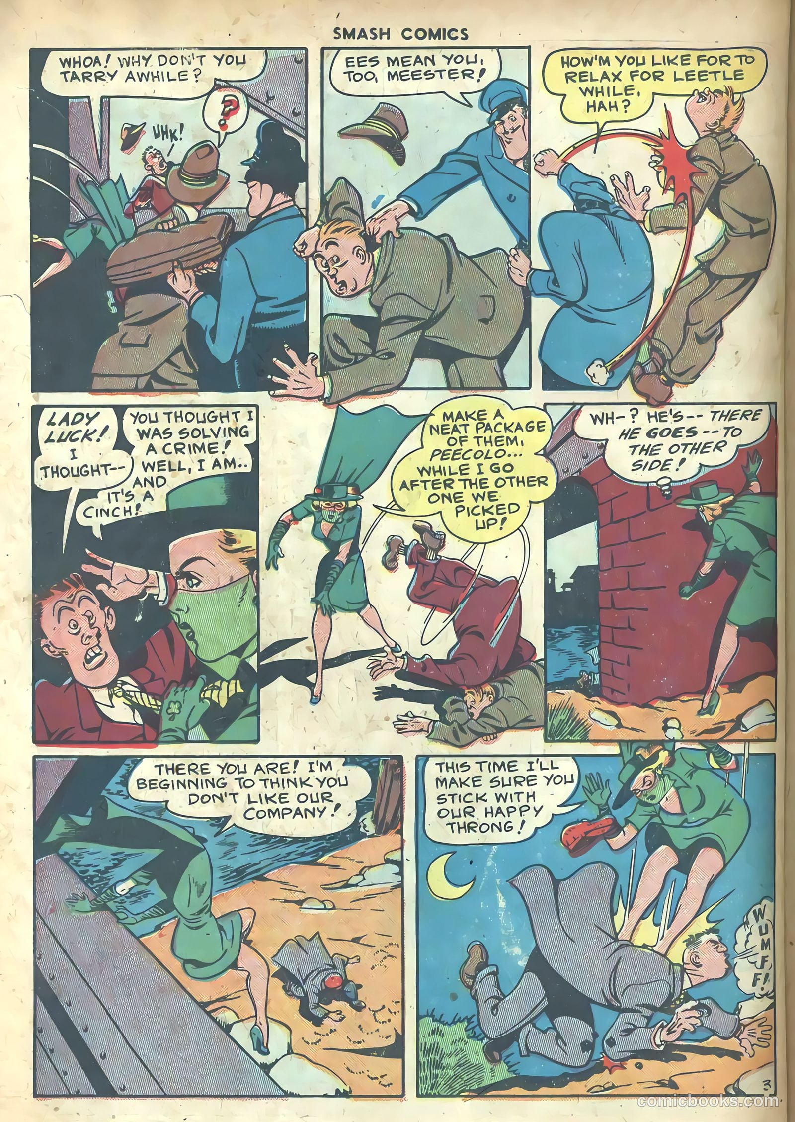 Smash Comics #82 (1949) — page 22 of 36