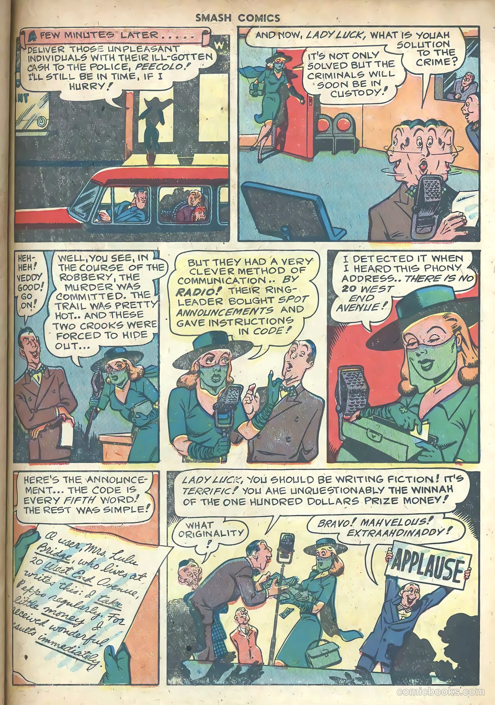 Smash Comics #82 (1949) — page 23 of 36