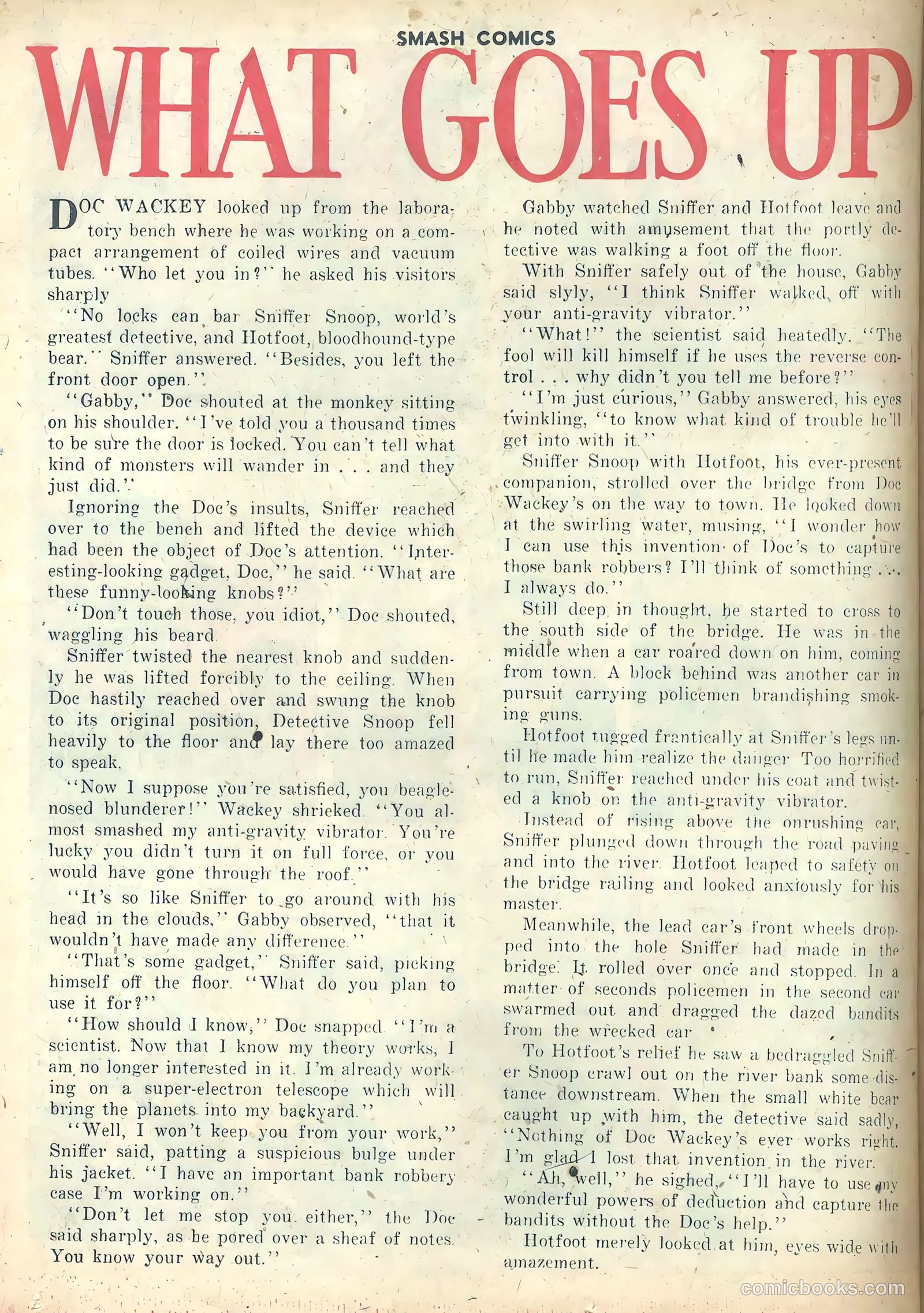 Smash Comics #82 (1949) — page 24 of 36