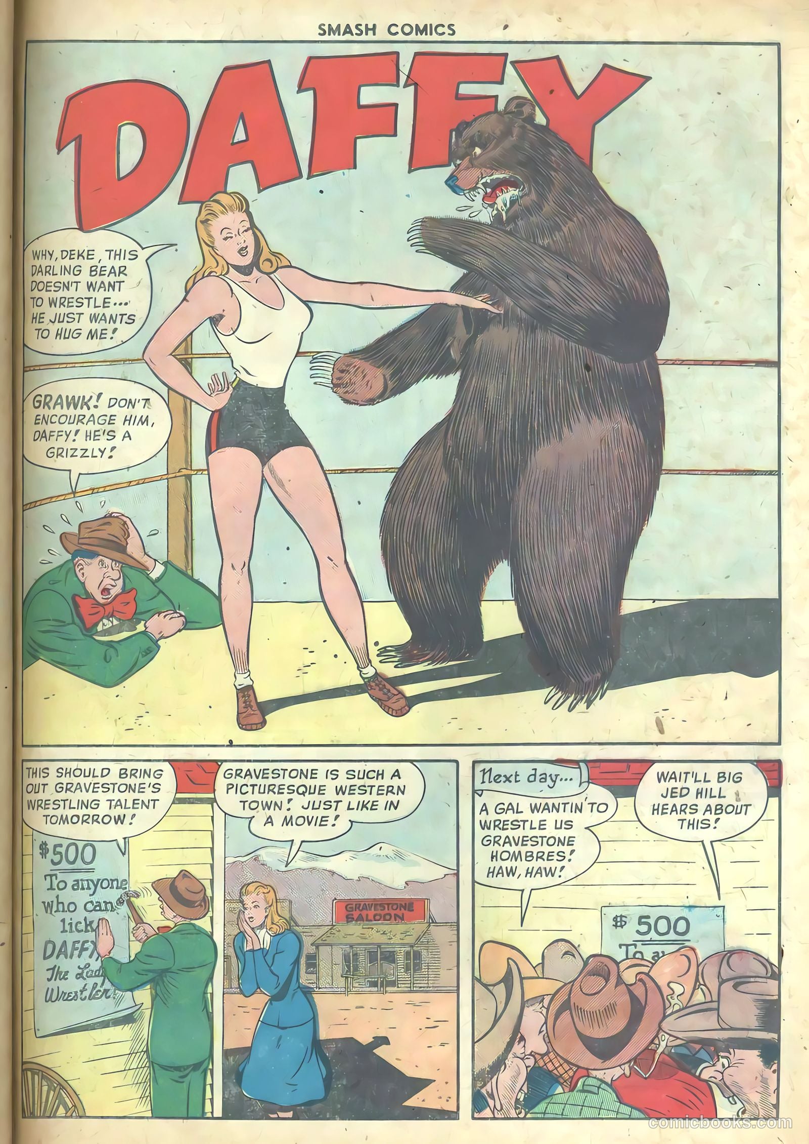 Smash Comics #82 (1949) — page 25 of 36