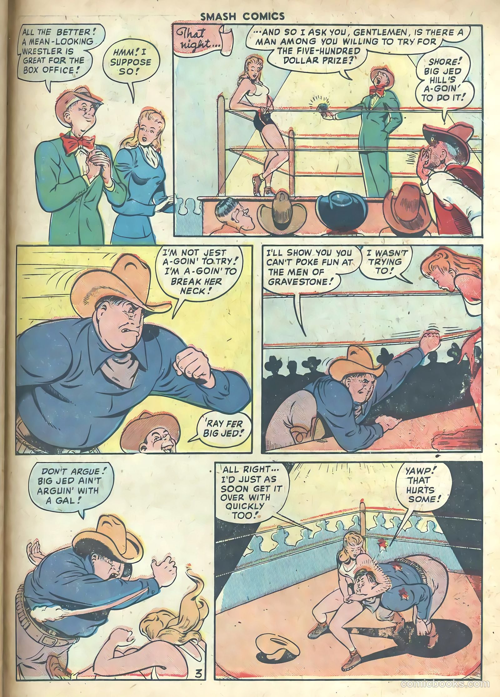 Smash Comics #82 (1949) — page 27 of 36