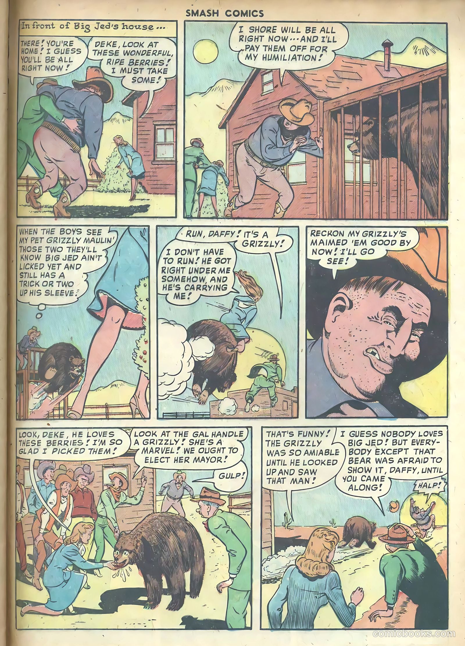 Smash Comics #82 (1949) — page 29 of 36