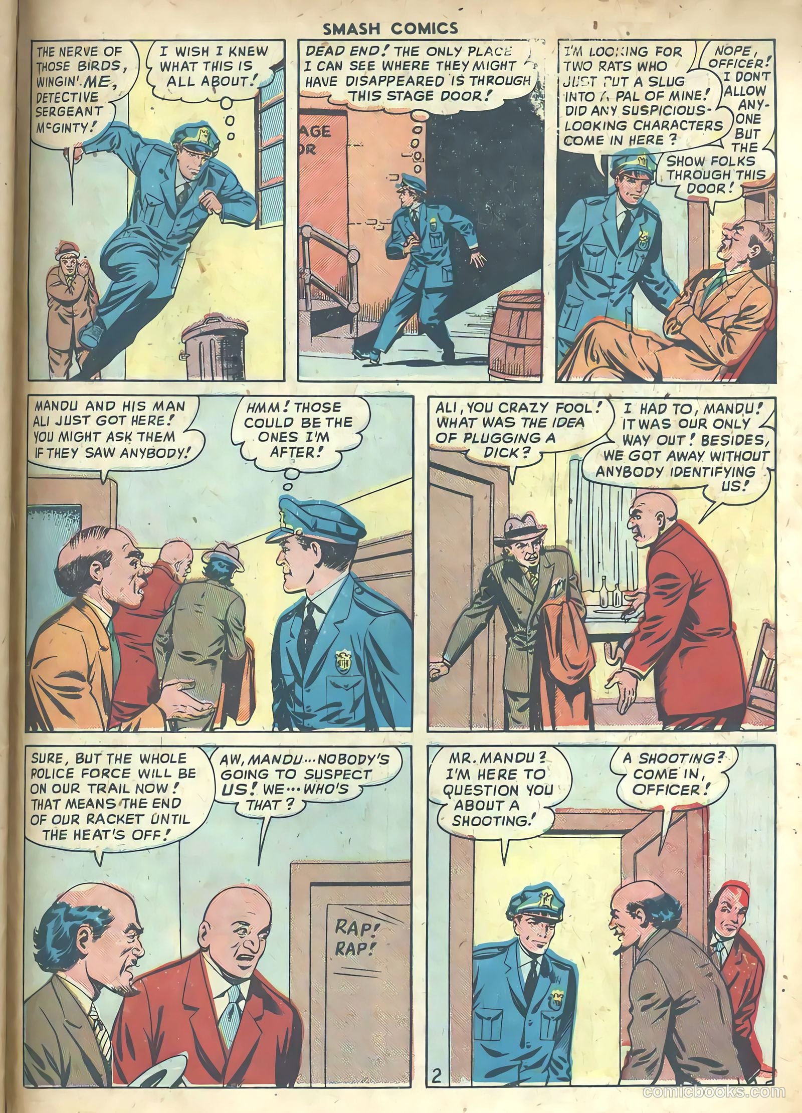 Smash Comics #82 (1949) — page 31 of 36