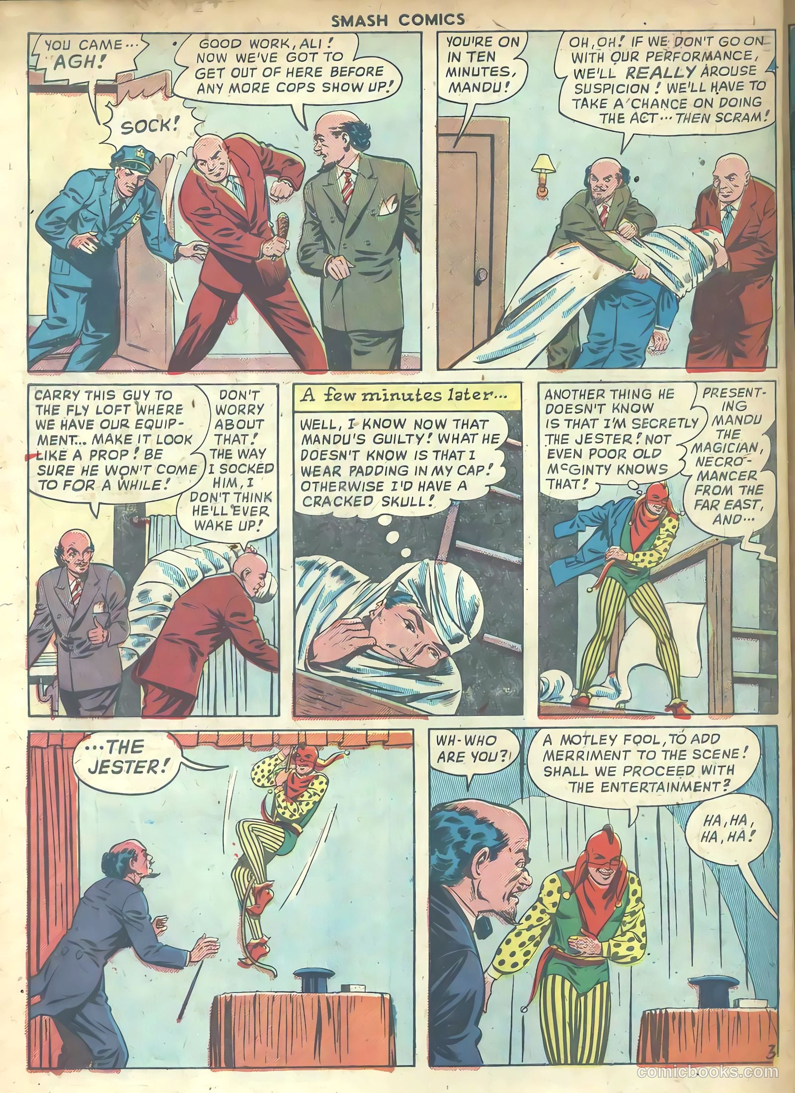 Smash Comics #82 (1949) — page 32 of 36