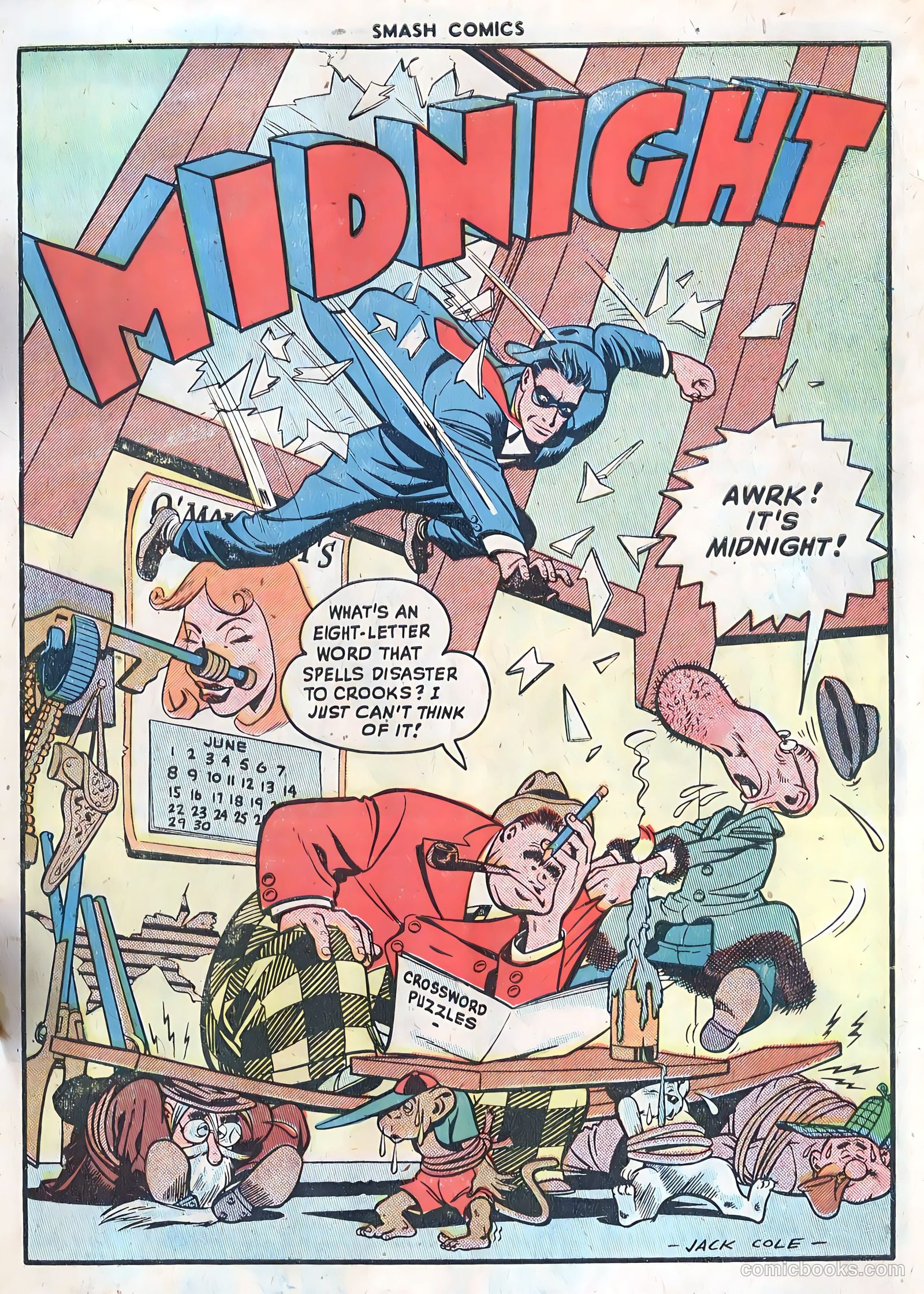 Smash Comics #83 (1949) — page 3 of 36