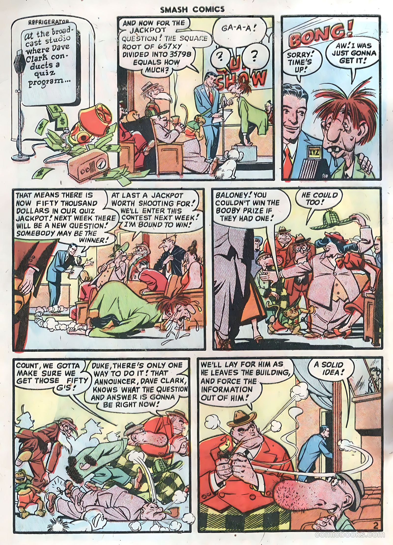 Smash Comics #83 (1949) — page 4 of 36