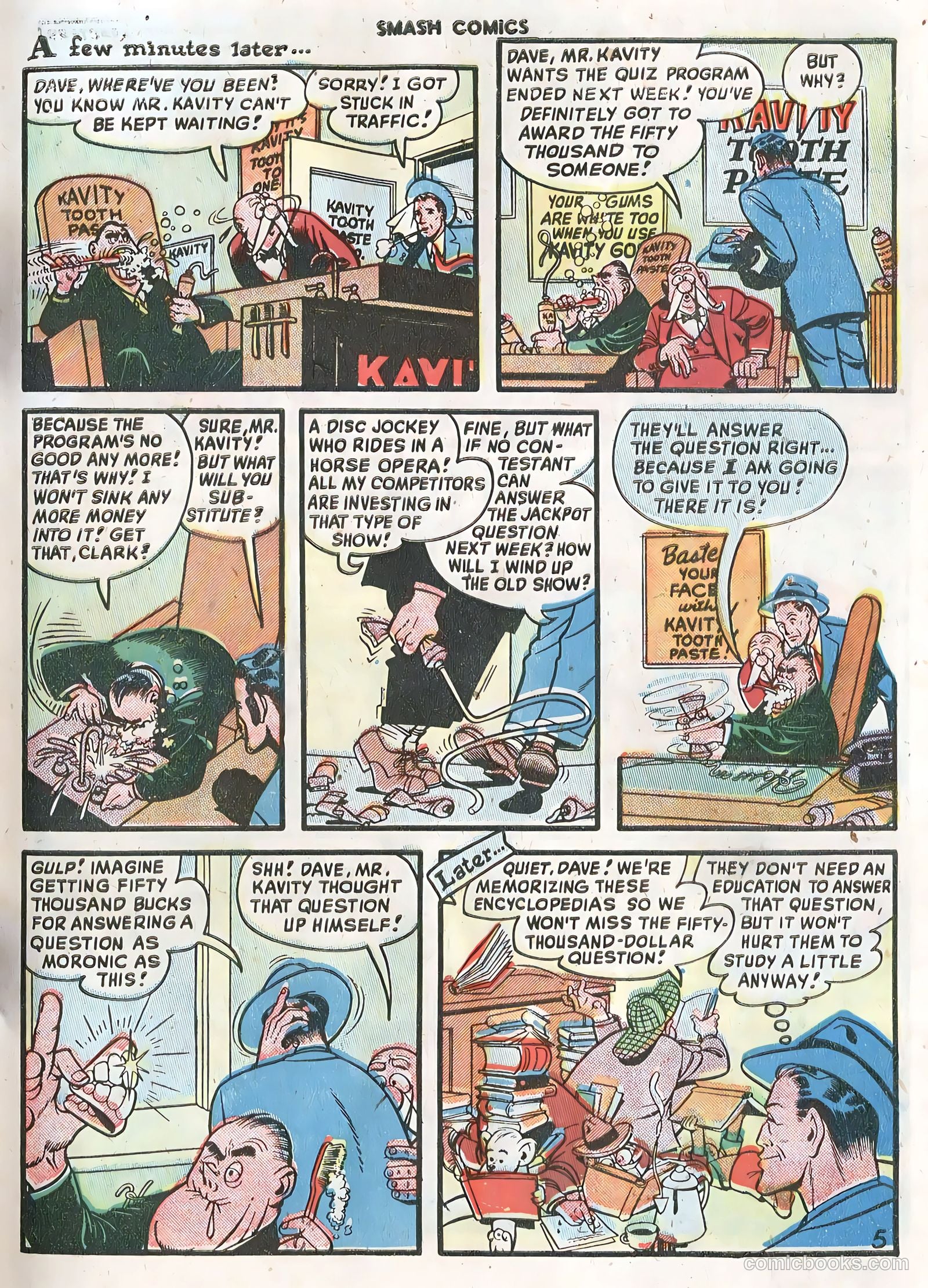 Smash Comics #83 (1949) — page 7 of 36