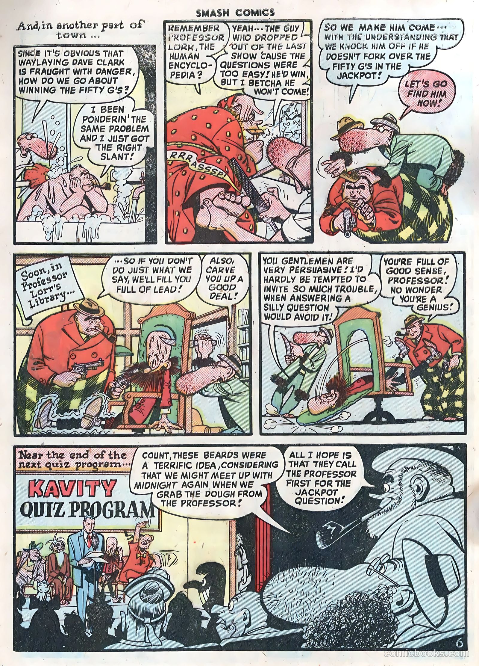 Smash Comics #83 (1949) — page 8 of 36