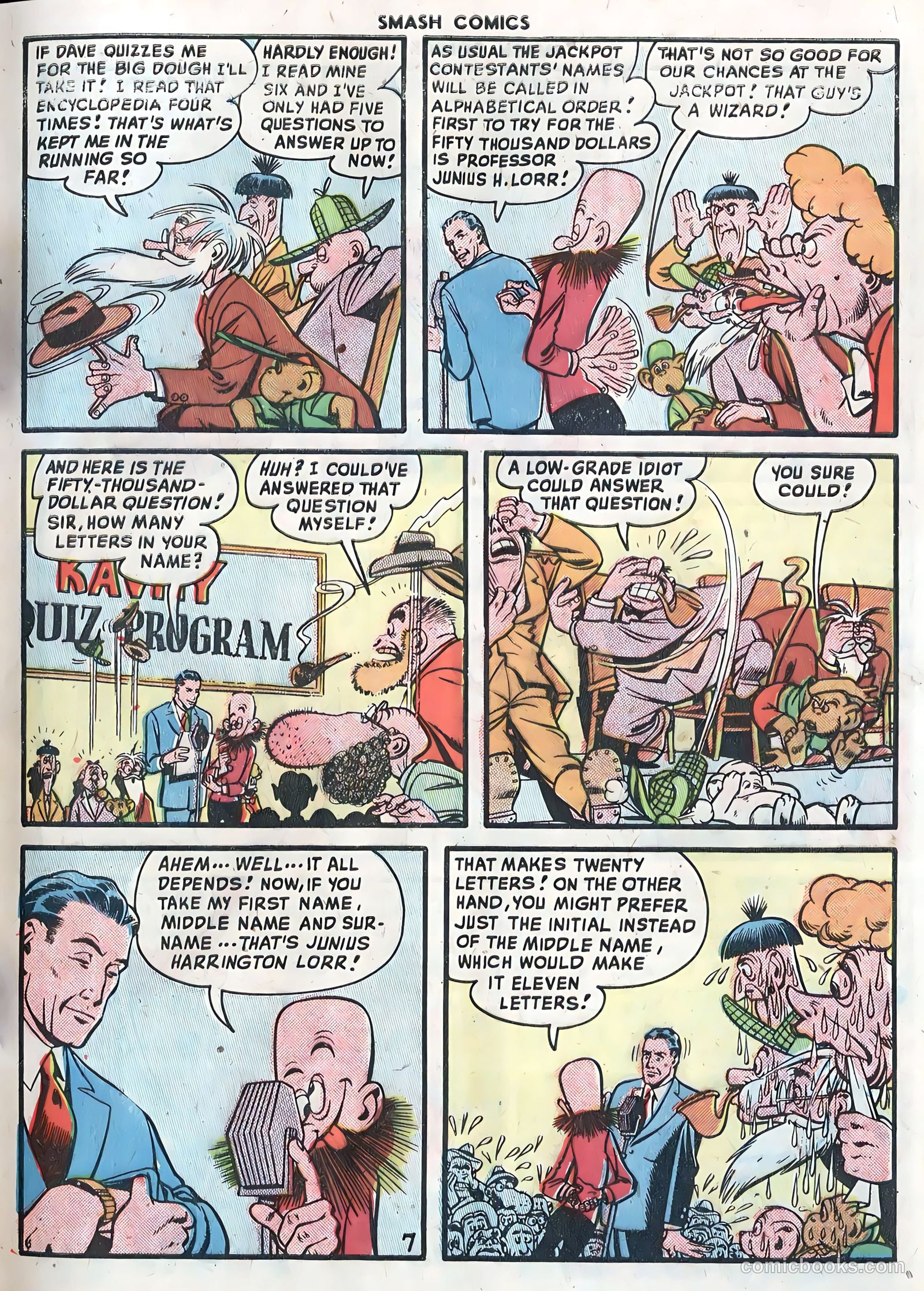 Smash Comics #83 (1949) — page 9 of 36