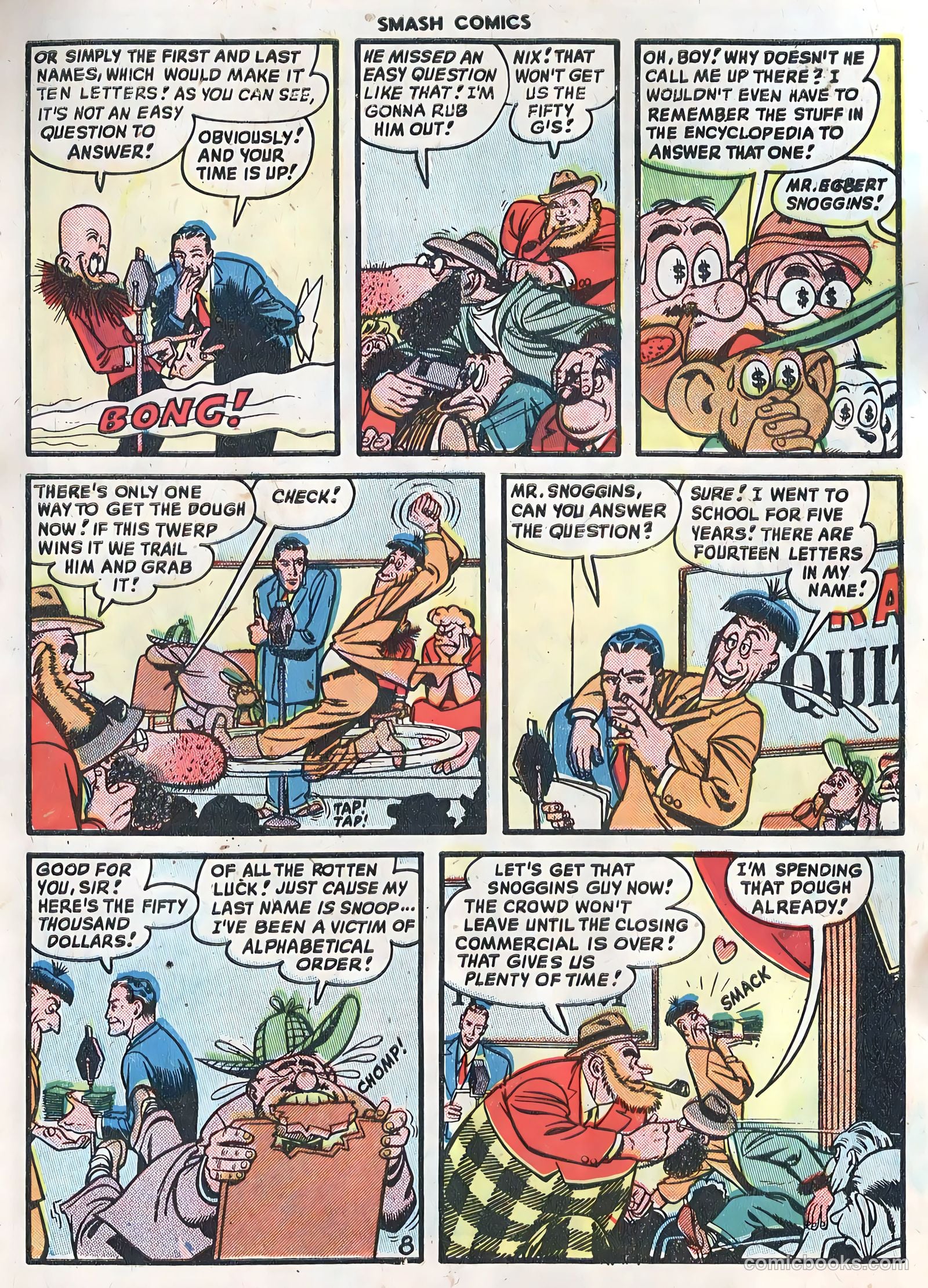 Smash Comics #83 (1949) — page 10 of 36