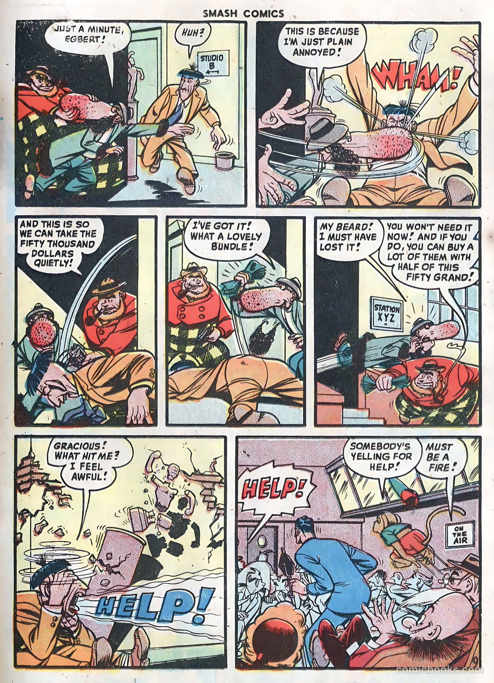Smash Comics #83 (1949) — page 11 of 36