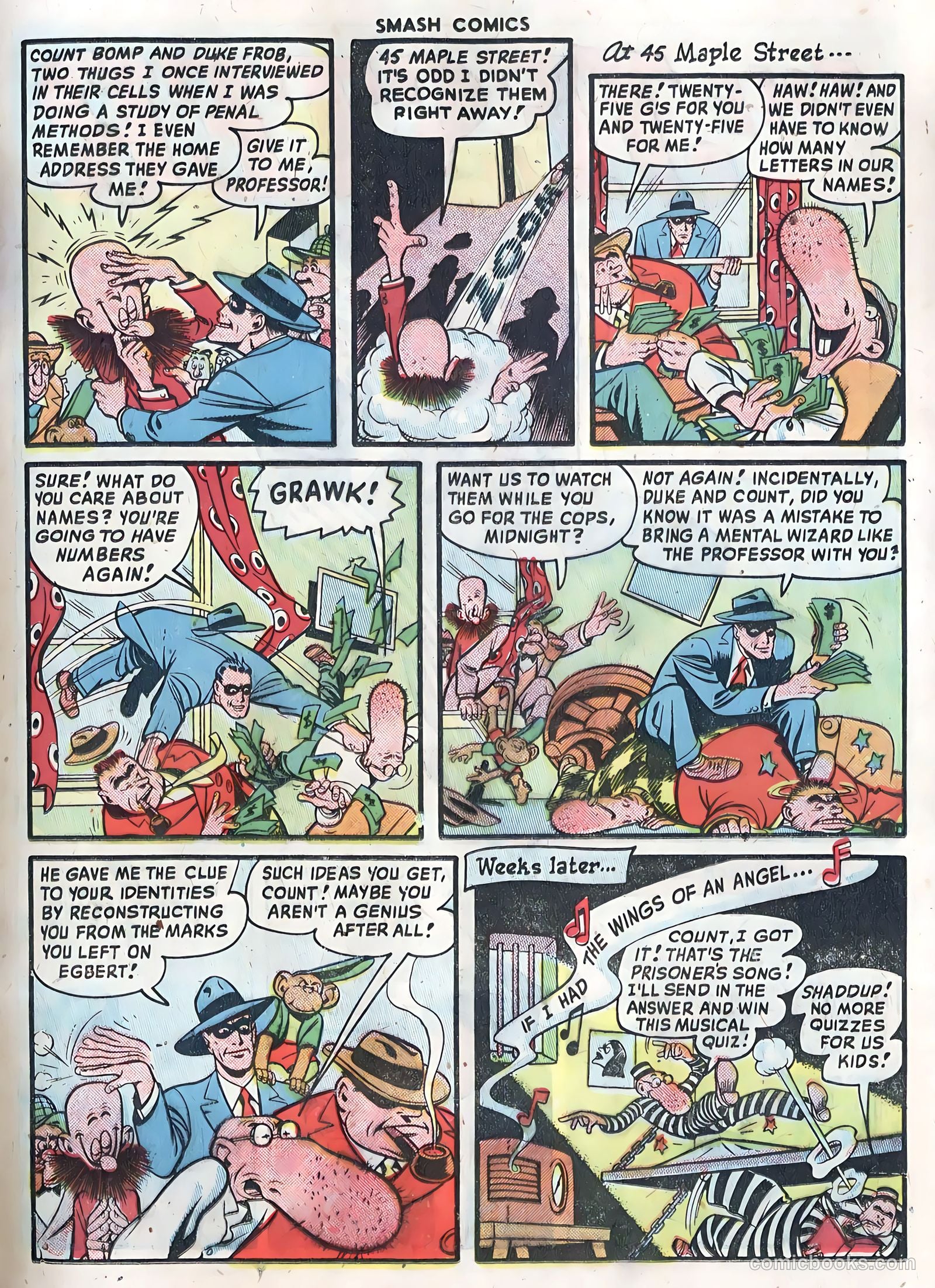 Smash Comics #83 (1949) — page 13 of 36
