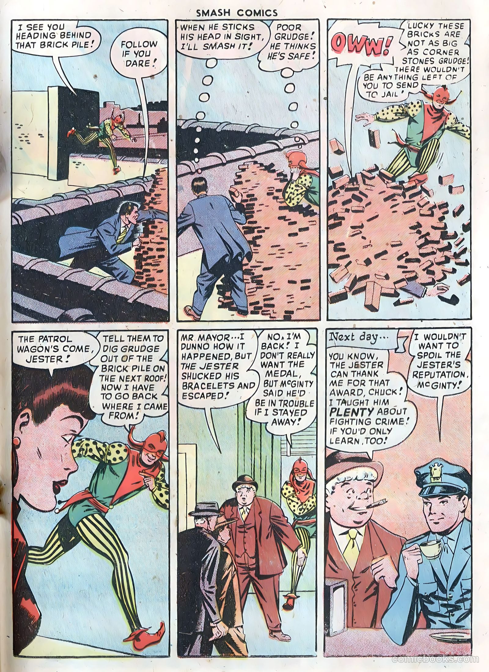 Smash Comics #83 (1949) — page 19 of 36