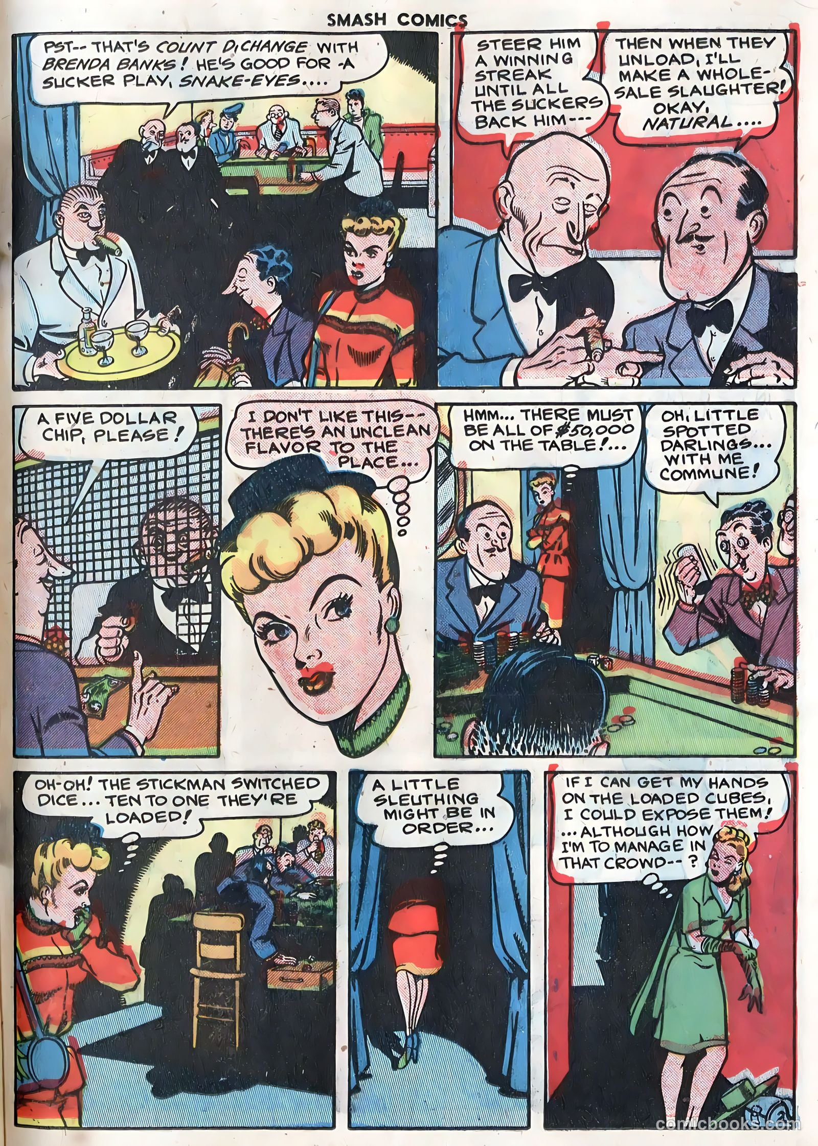 Smash Comics #83 (1949) — page 21 of 36