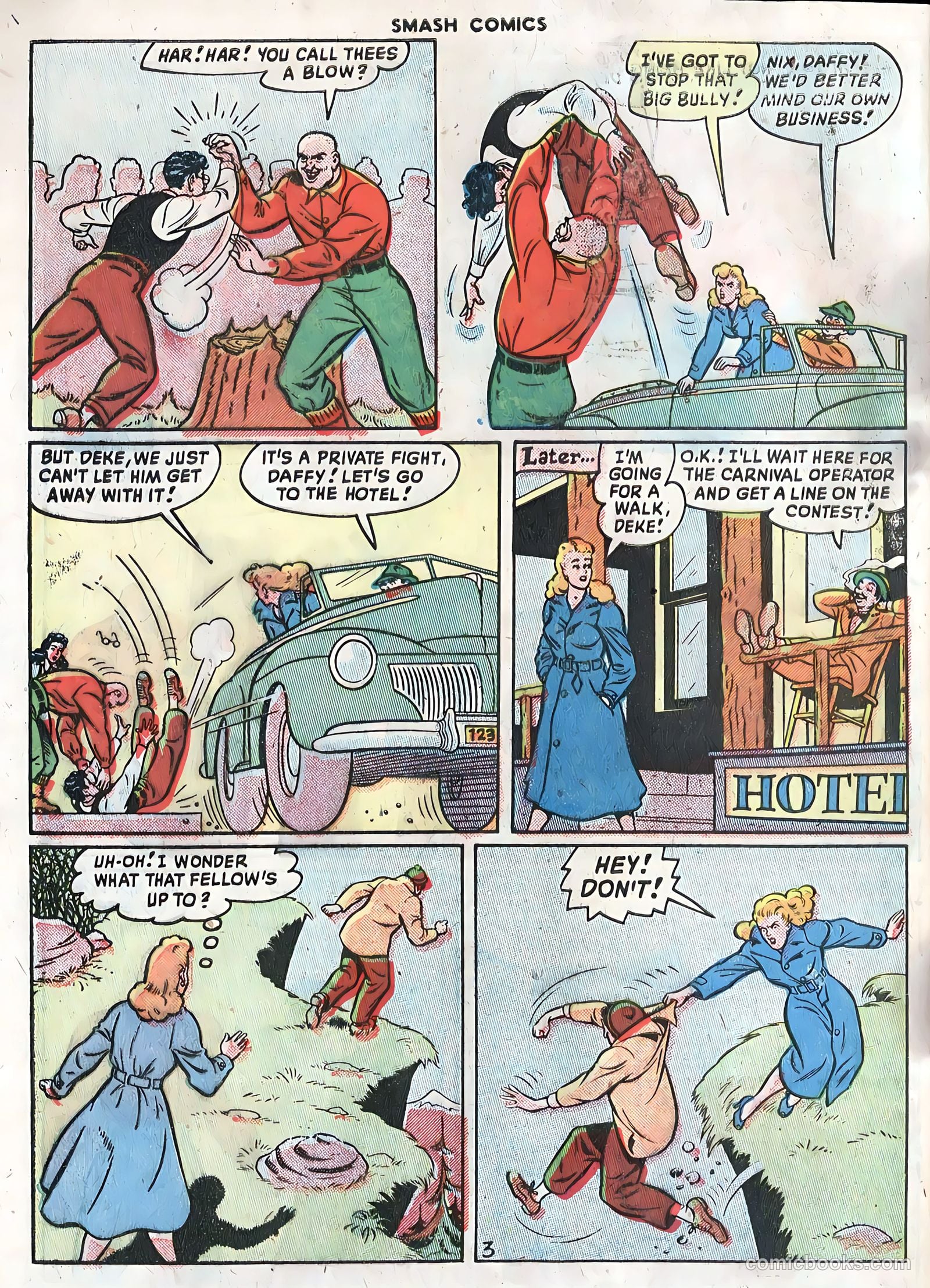 Smash Comics #83 (1949) — page 32 of 36