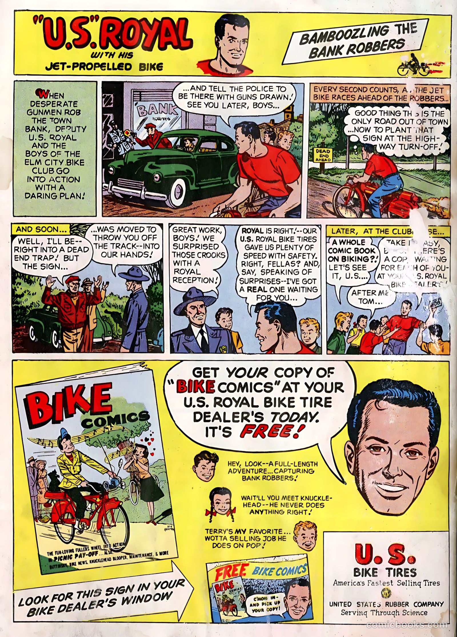 Smash Comics #83 (1949) — page 36 of 36