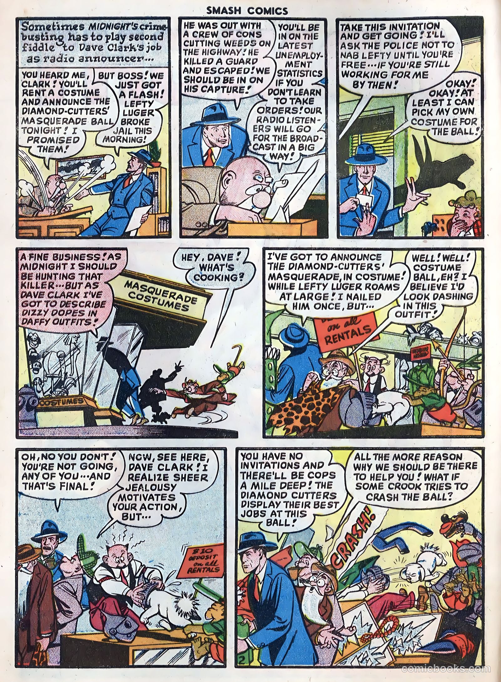 Smash Comics #84 (1949) — page 4 of 36