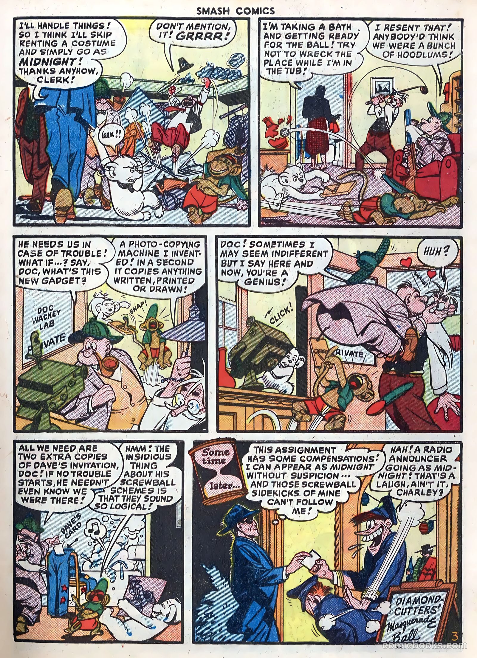 Smash Comics #84 (1949) — page 5 of 36