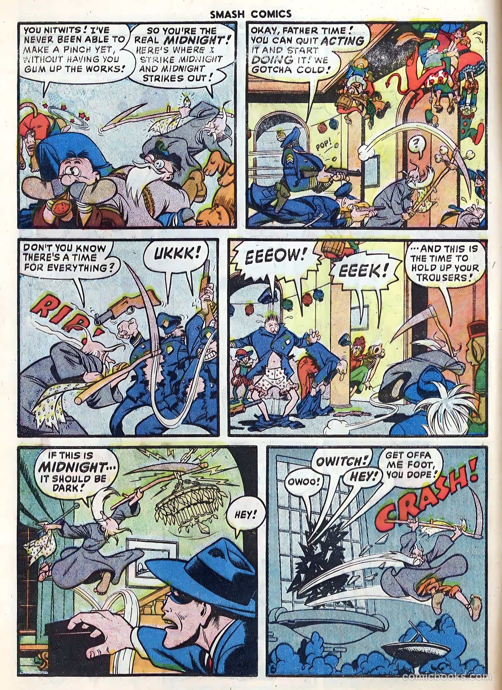 Smash Comics #84 (1949) — page 8 of 36