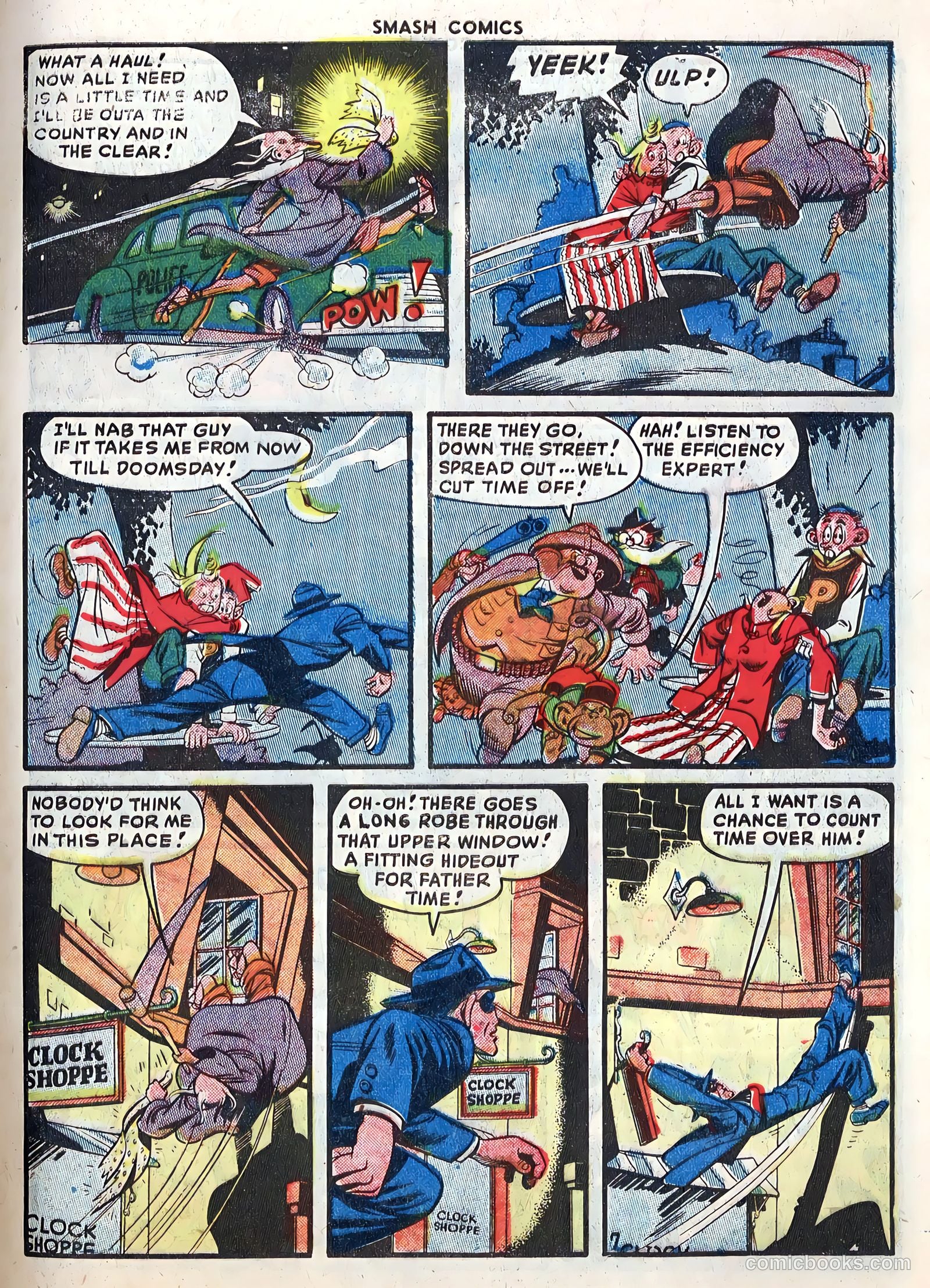 Smash Comics #84 (1949) — page 9 of 36