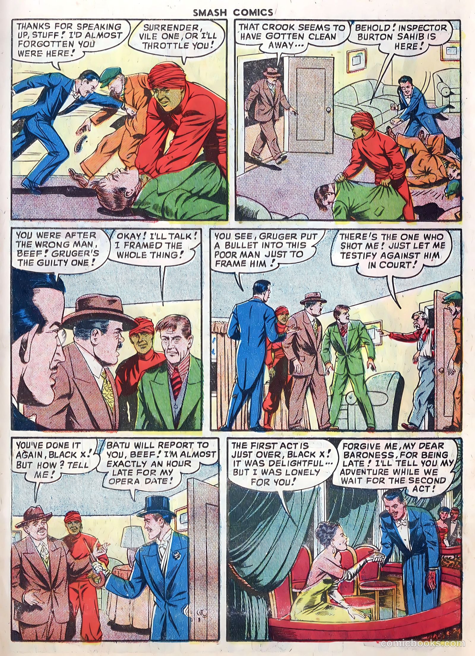 Smash Comics #84 (1949) — page 19 of 36