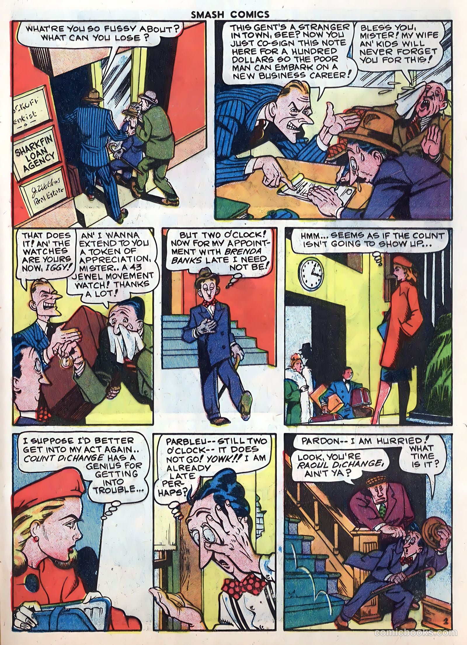 Smash Comics #84 (1949) — page 21 of 36