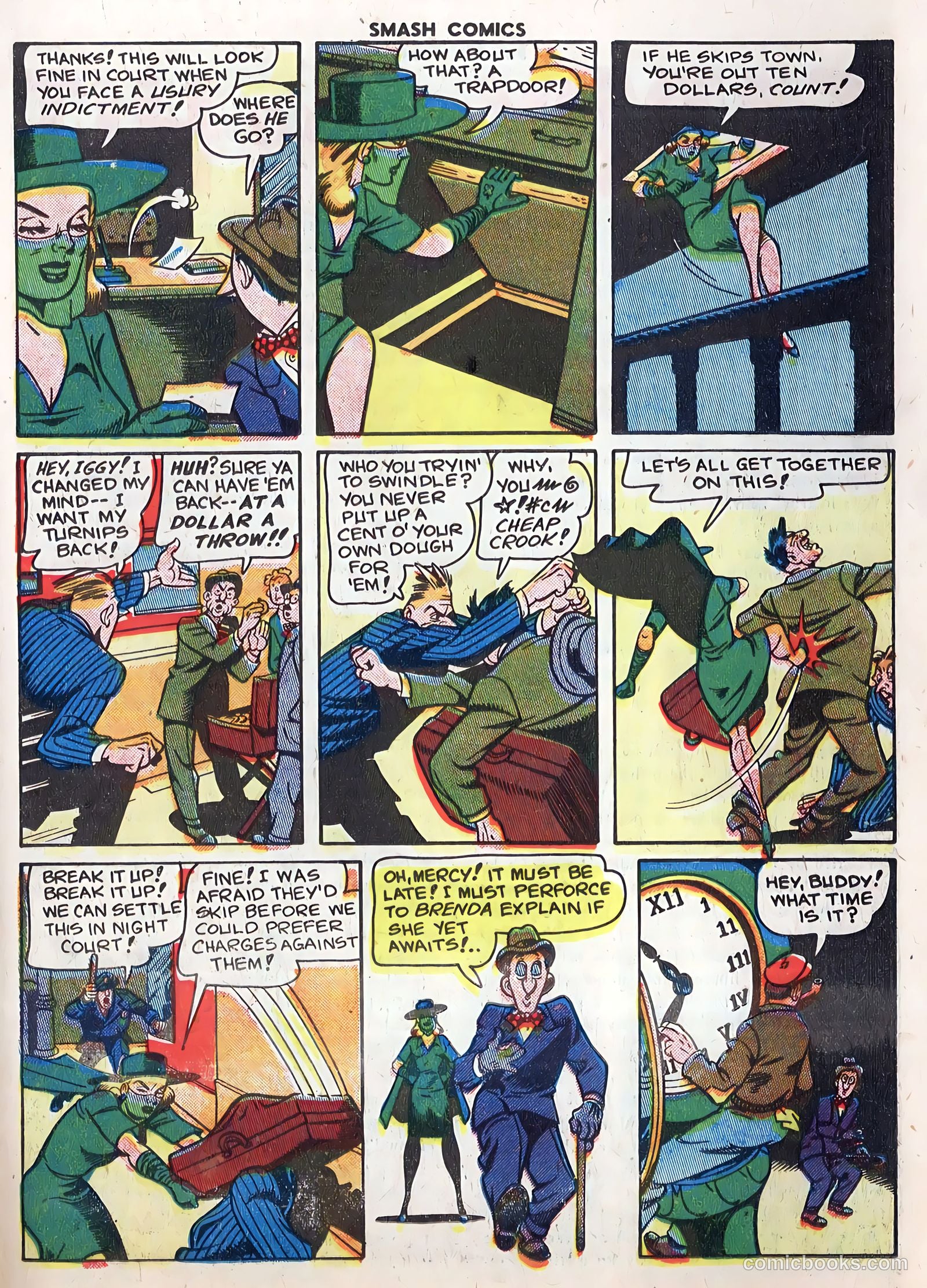 Smash Comics #84 (1949) — page 23 of 36