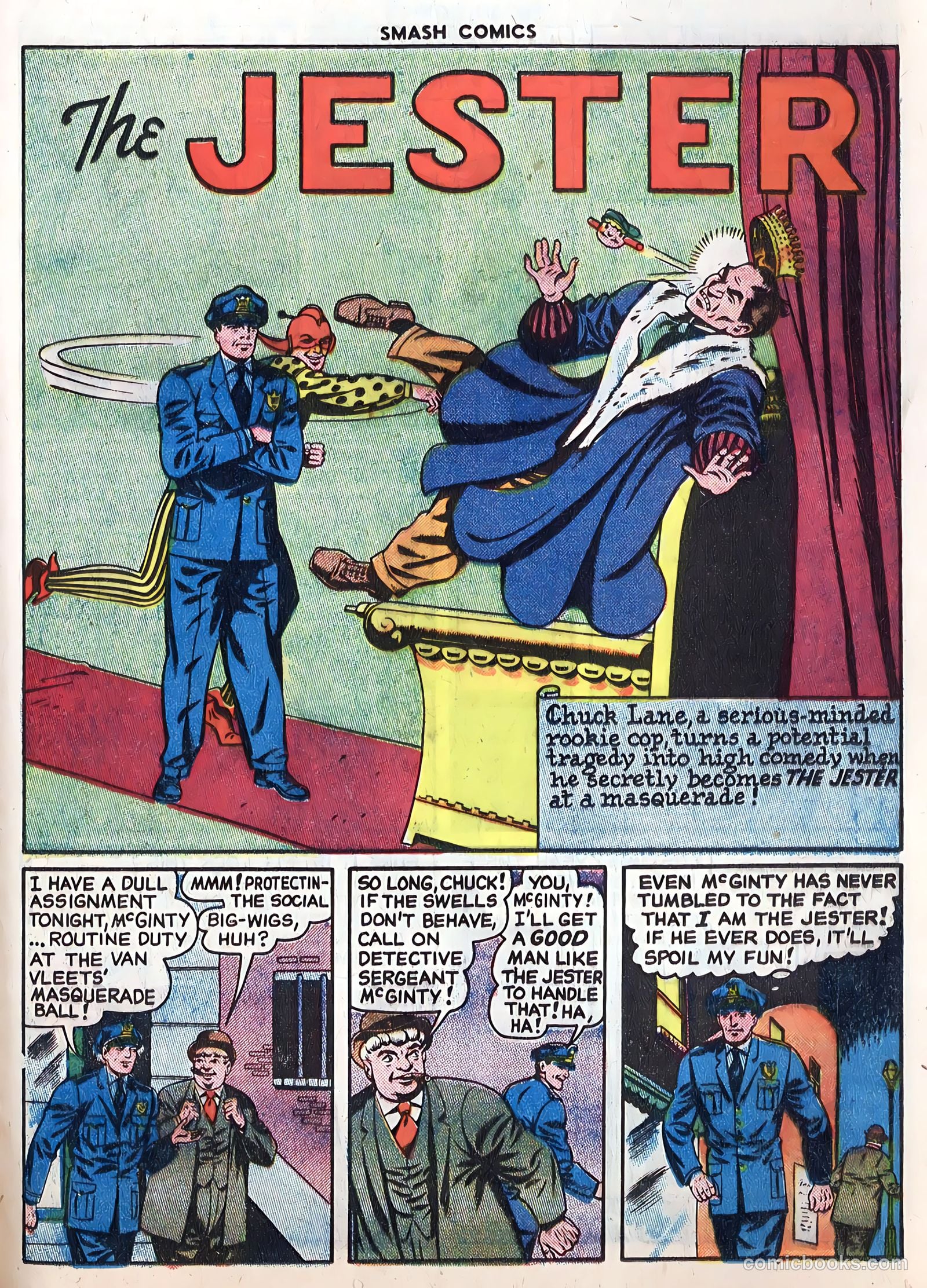 Smash Comics #84 (1949) — page 25 of 36