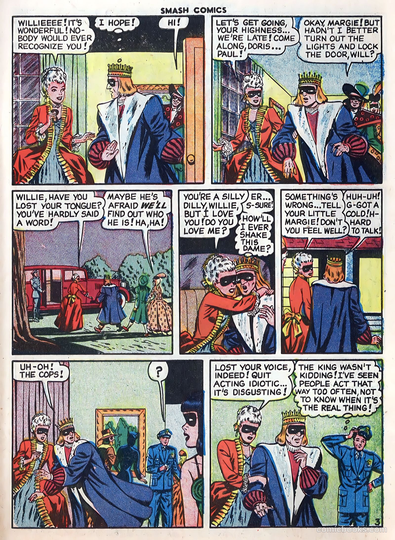 Smash Comics #84 (1949) — page 27 of 36