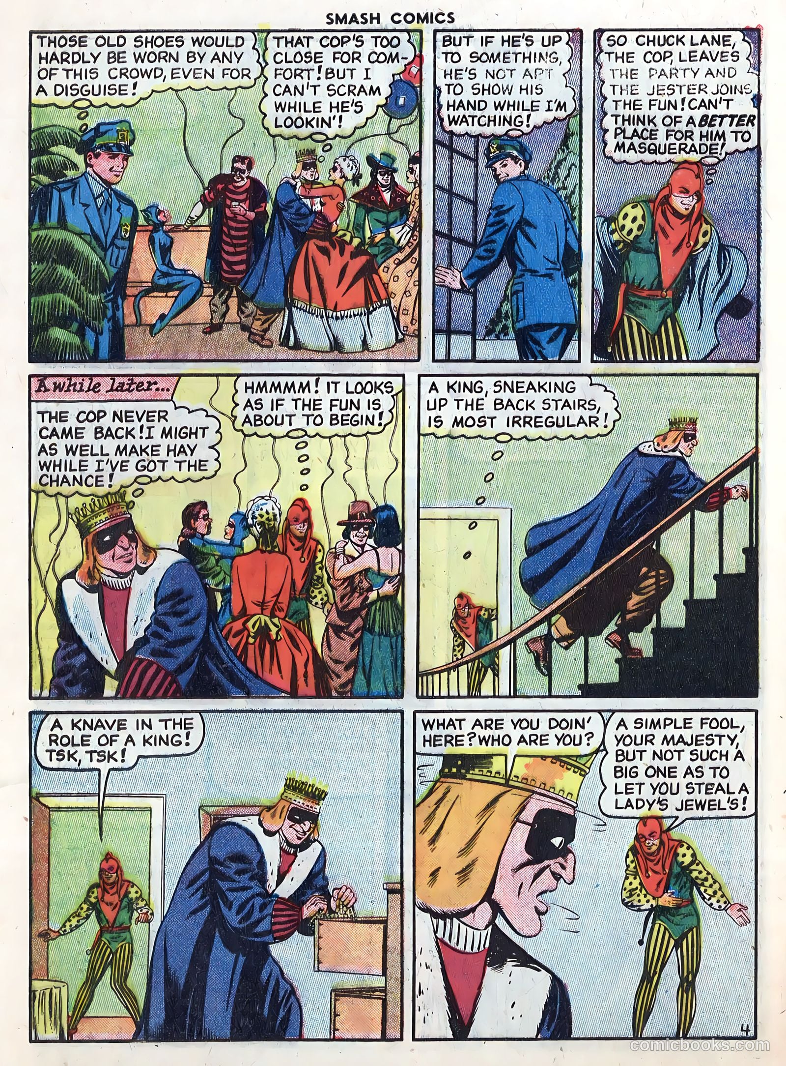 Smash Comics #84 (1949) — page 28 of 36