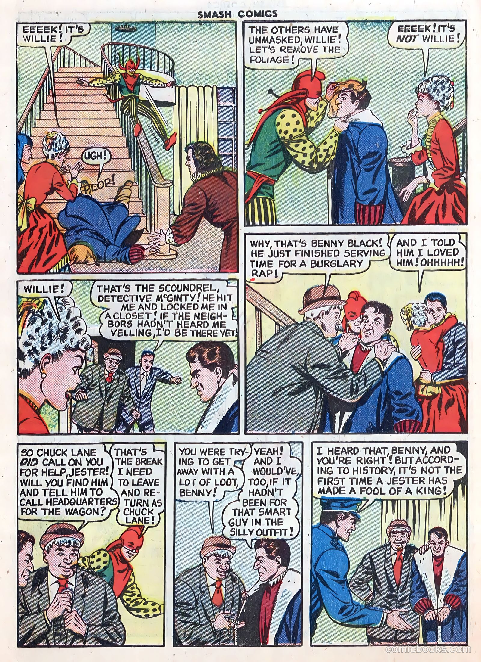 Smash Comics #84 (1949) — page 30 of 36