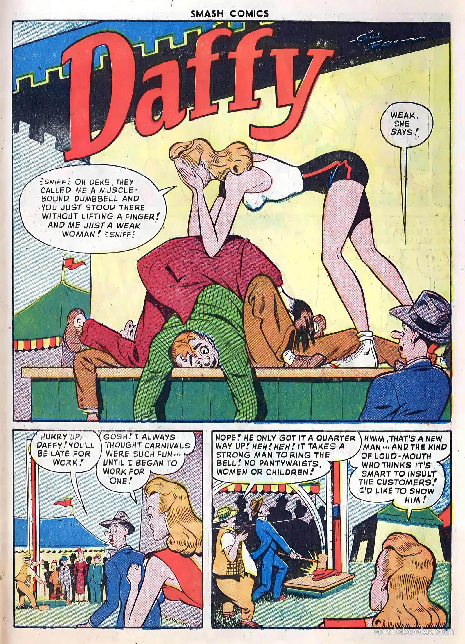 Smash Comics #84 (1949) — page 31 of 36