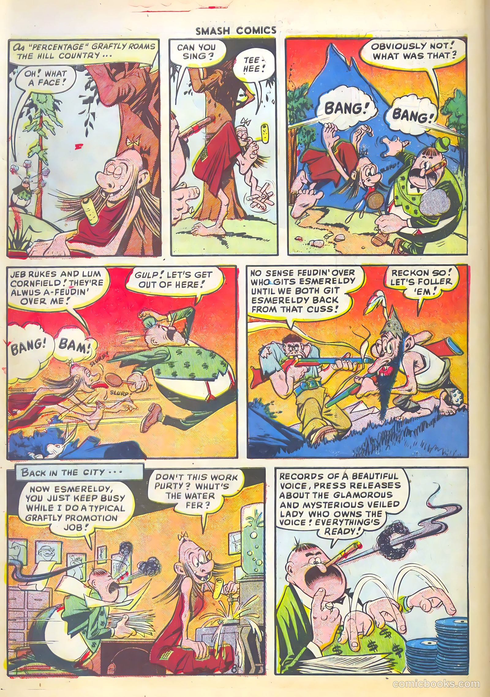 Smash Comics #85 (1949) — page 10 of 36
