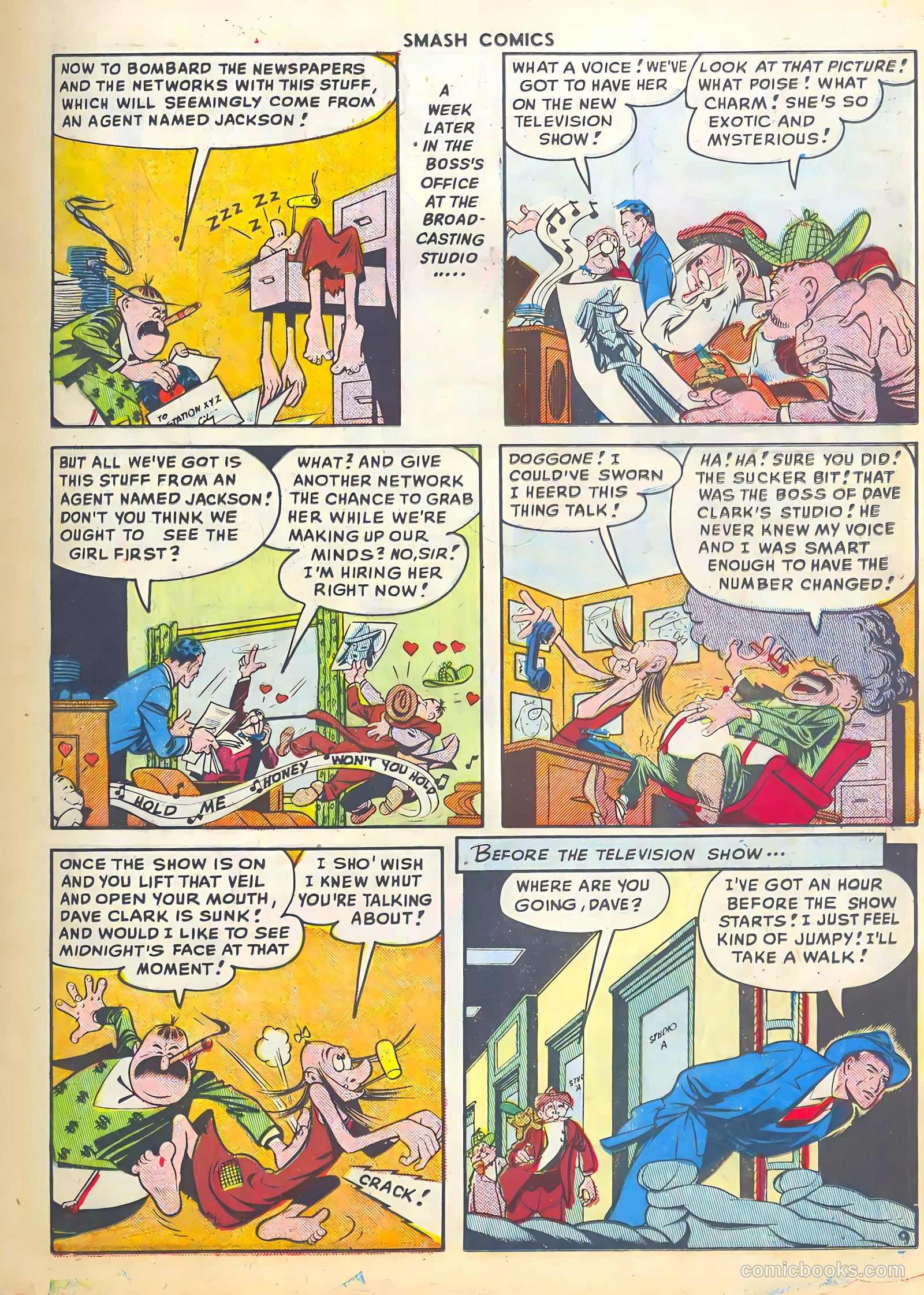 Smash Comics #85 (1949) — page 11 of 36