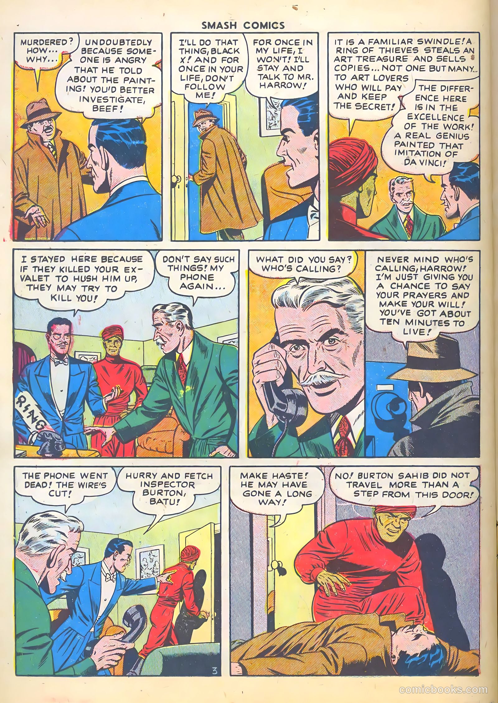 Smash Comics #85 (1949) — page 16 of 36