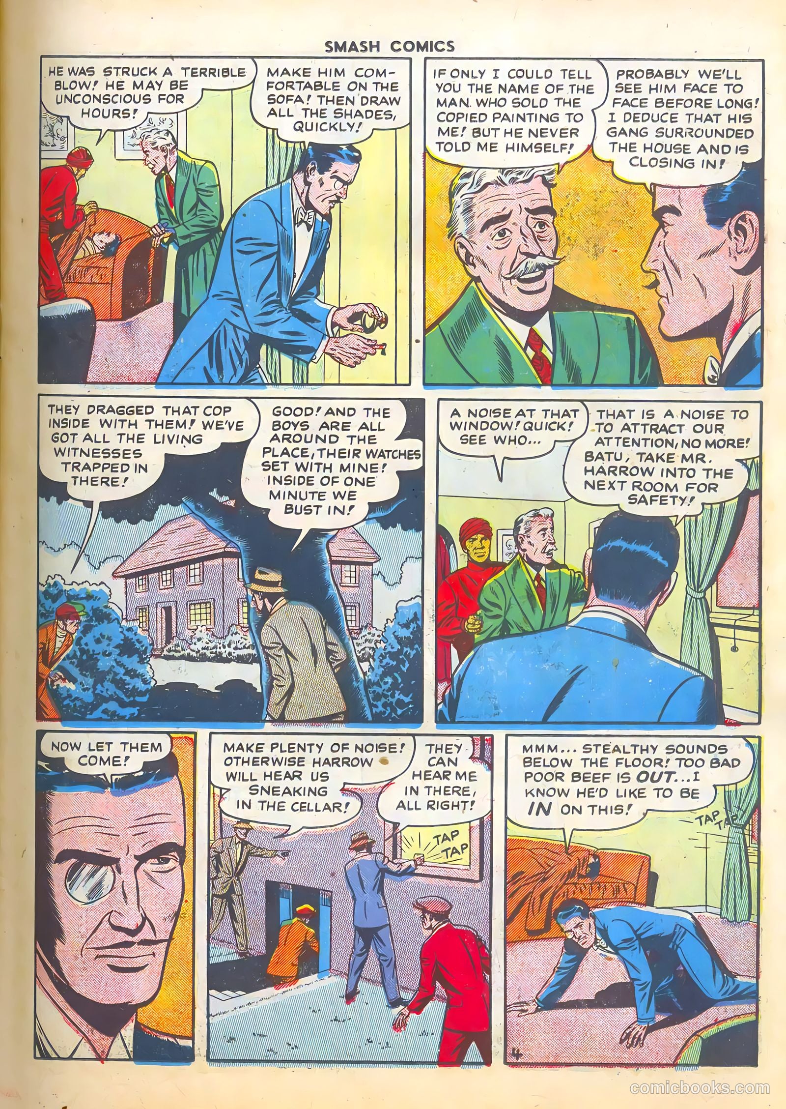 Smash Comics #85 (1949) — page 17 of 36